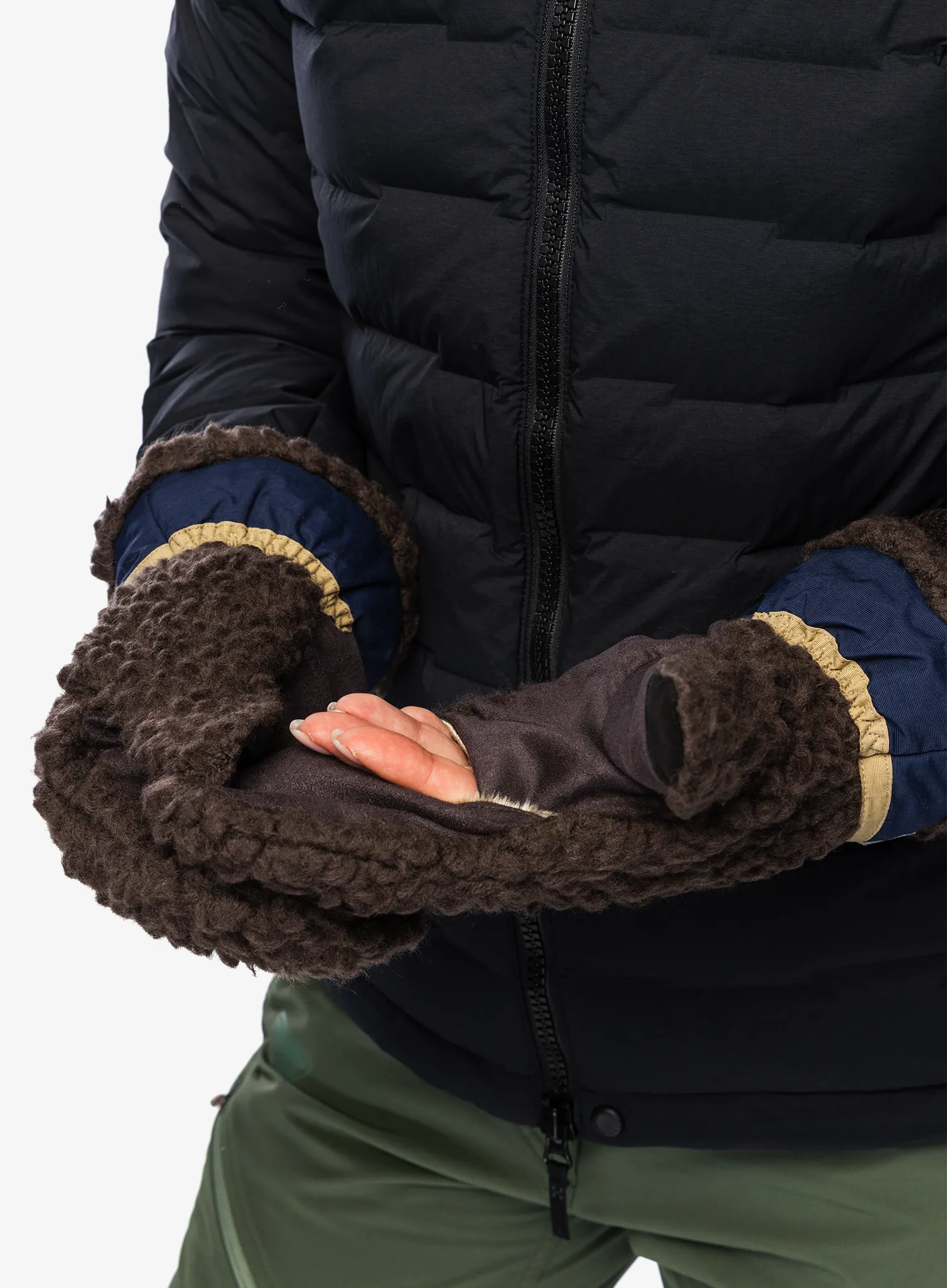 Palčniki Elmer EM354 Teddy Mitten - brown
