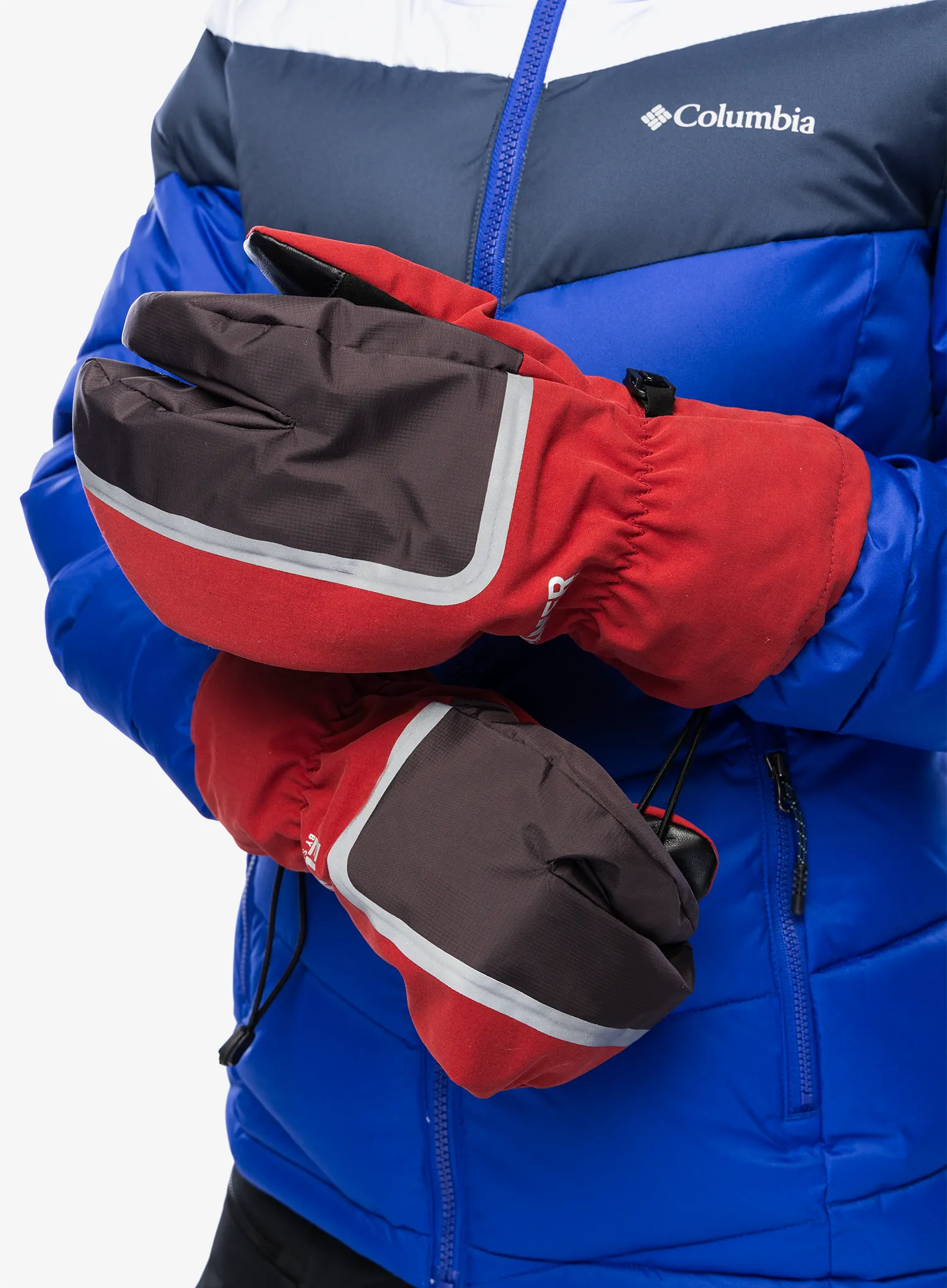 Rokavice Elmer EM510 Windproof Over Trigger Mitten - red