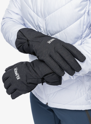 Rokavice Elmer EM511 Wide Open Zipper Cuff - charcoal