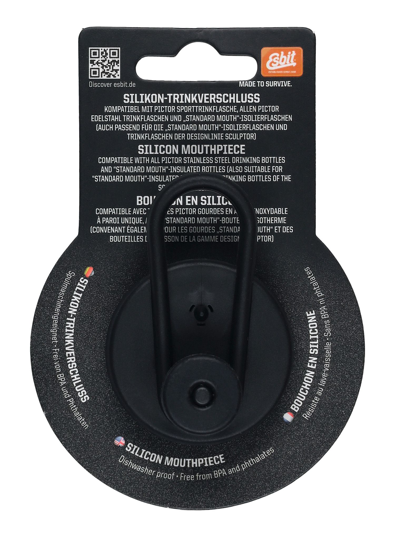 Zamašek Esbit Pictor Lid - black