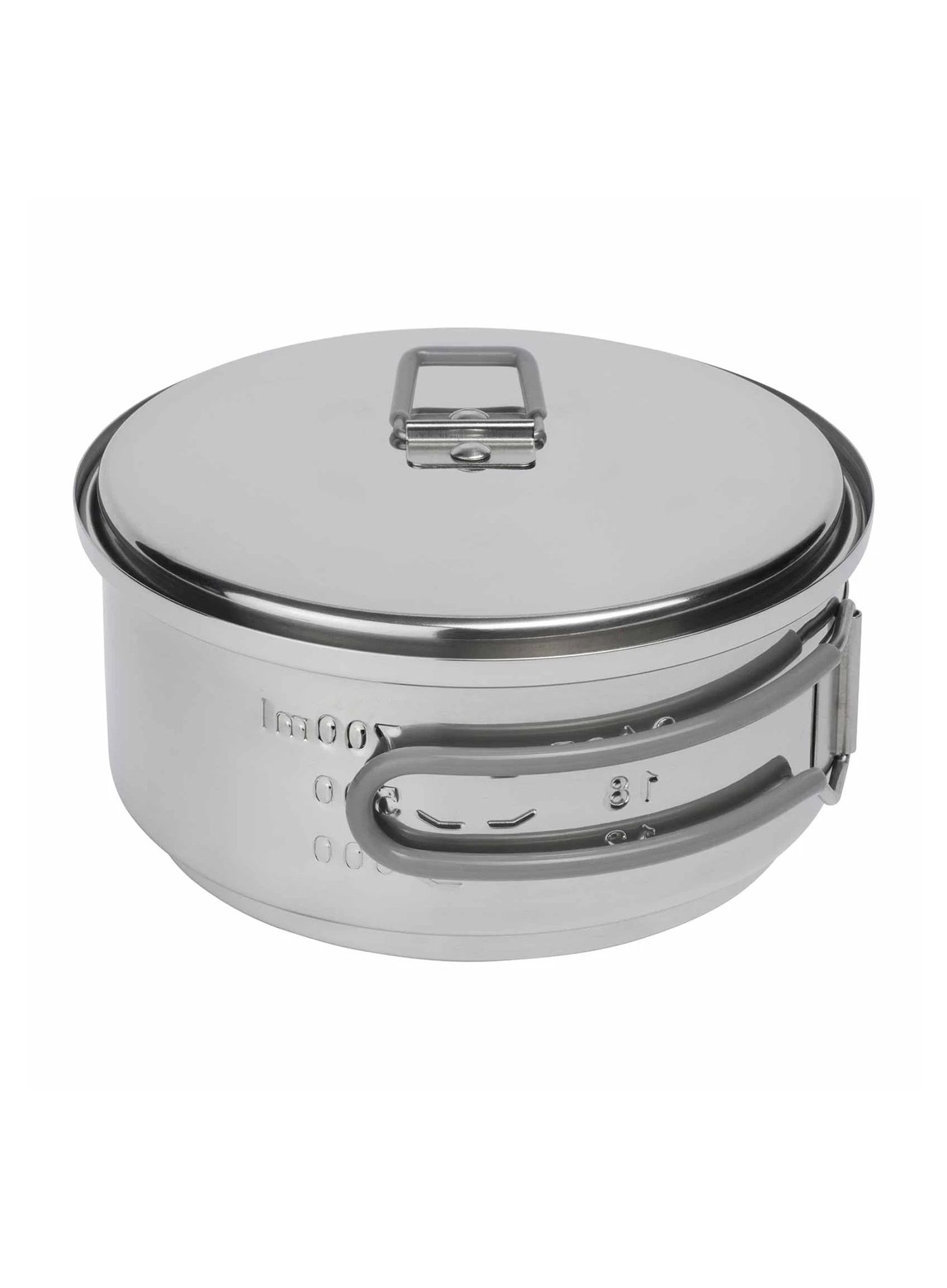 Komplet za kuhanje Esbit Solid fuel cookset 1000 ml - stainless steel