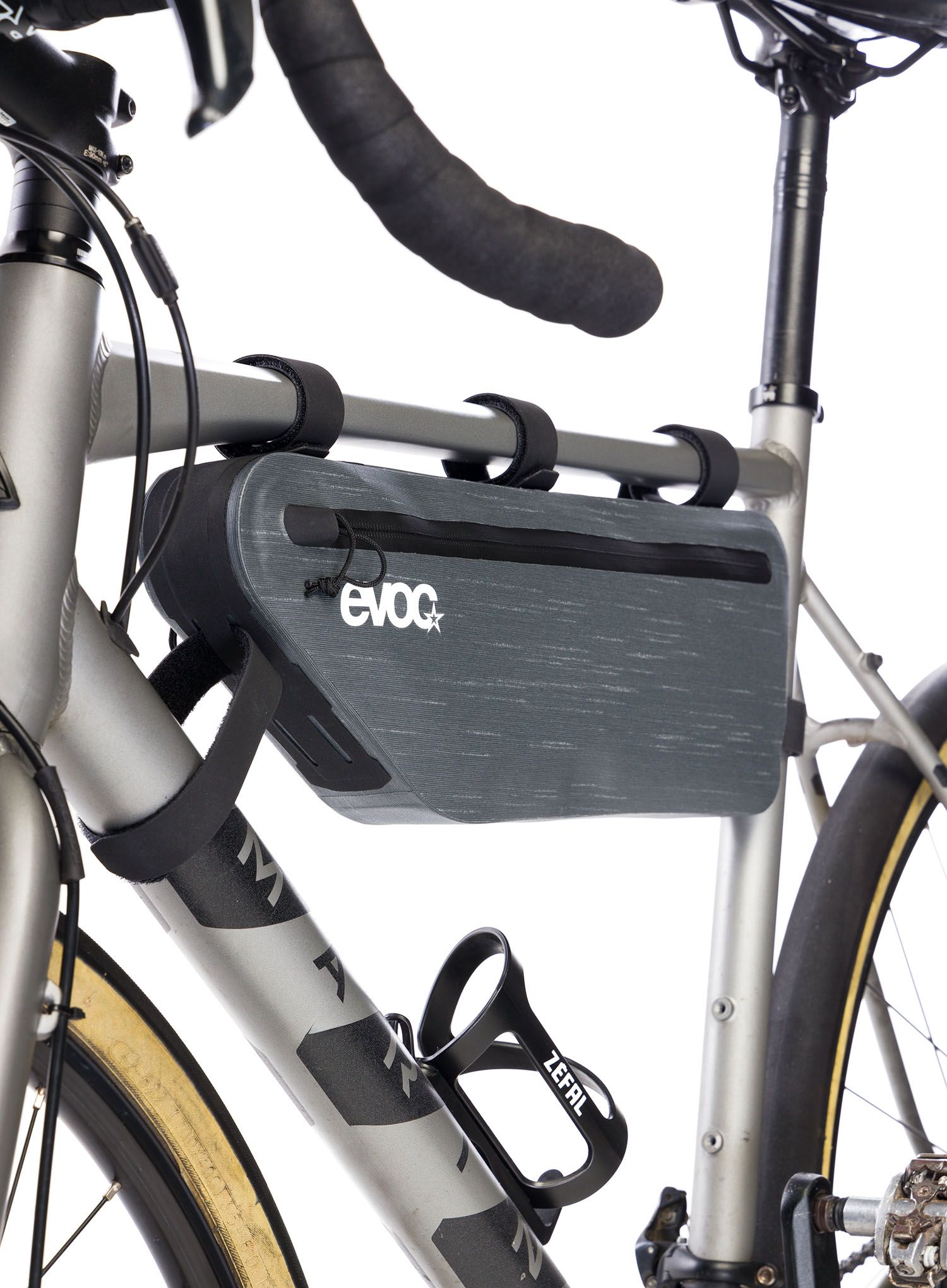 Torbica za na okvir kolesa Evoc Frame Pack WP M - carbon grey