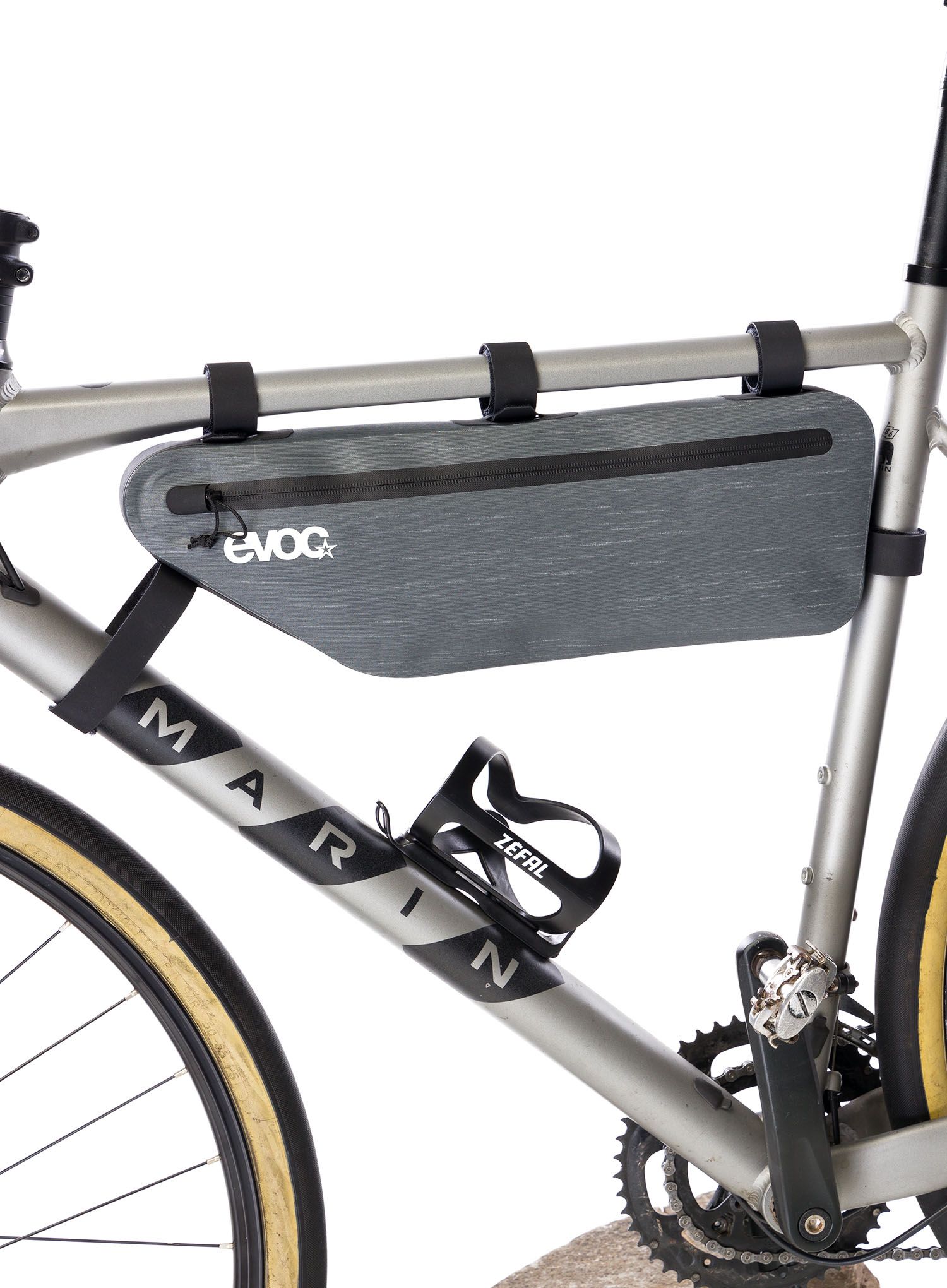 Torbica za na okvir kolesa Evoc Frame Pack WP M - carbon grey