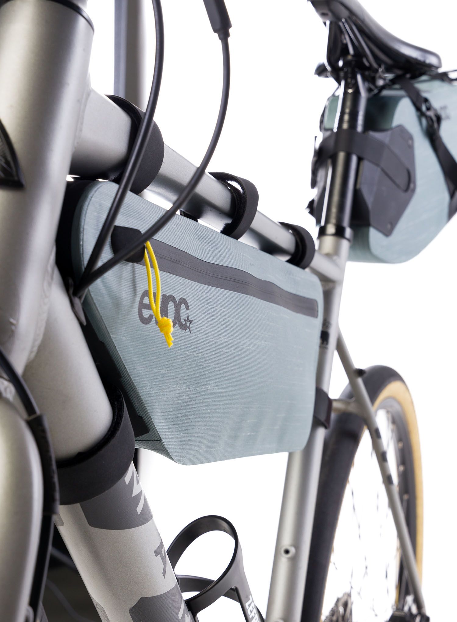Torbica za na okvir kolesa Evoc Frame Pack WP M - steel