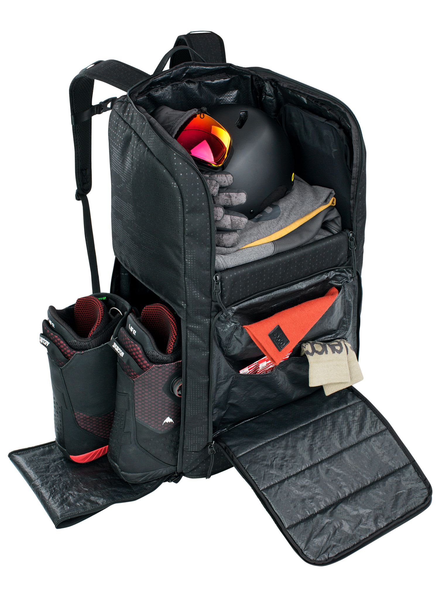 Potovalni nahrbtnik Evoc Gear Backpack 90 - black
