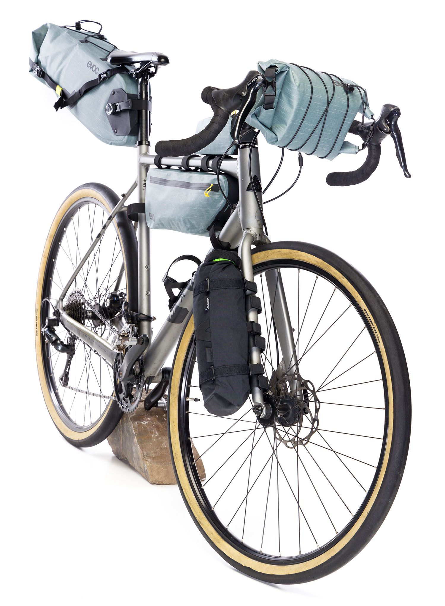 Kolesarska torbica za krmilo Evoc Handlebar Pack Boa Wp 5 - steel