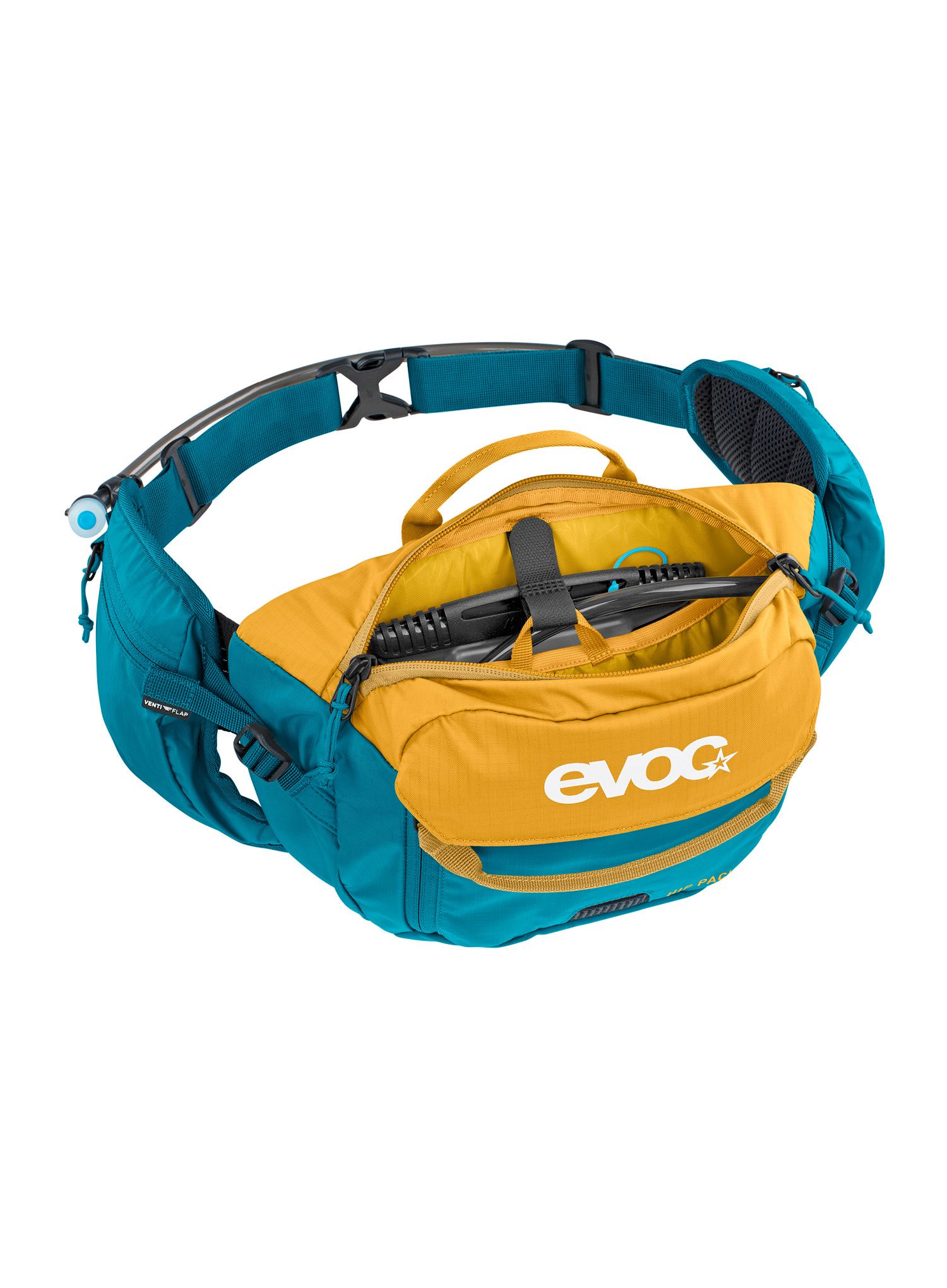 Kolesarska torbica za okoli pasu Evoc Hip Pack 3 - loam/ocean