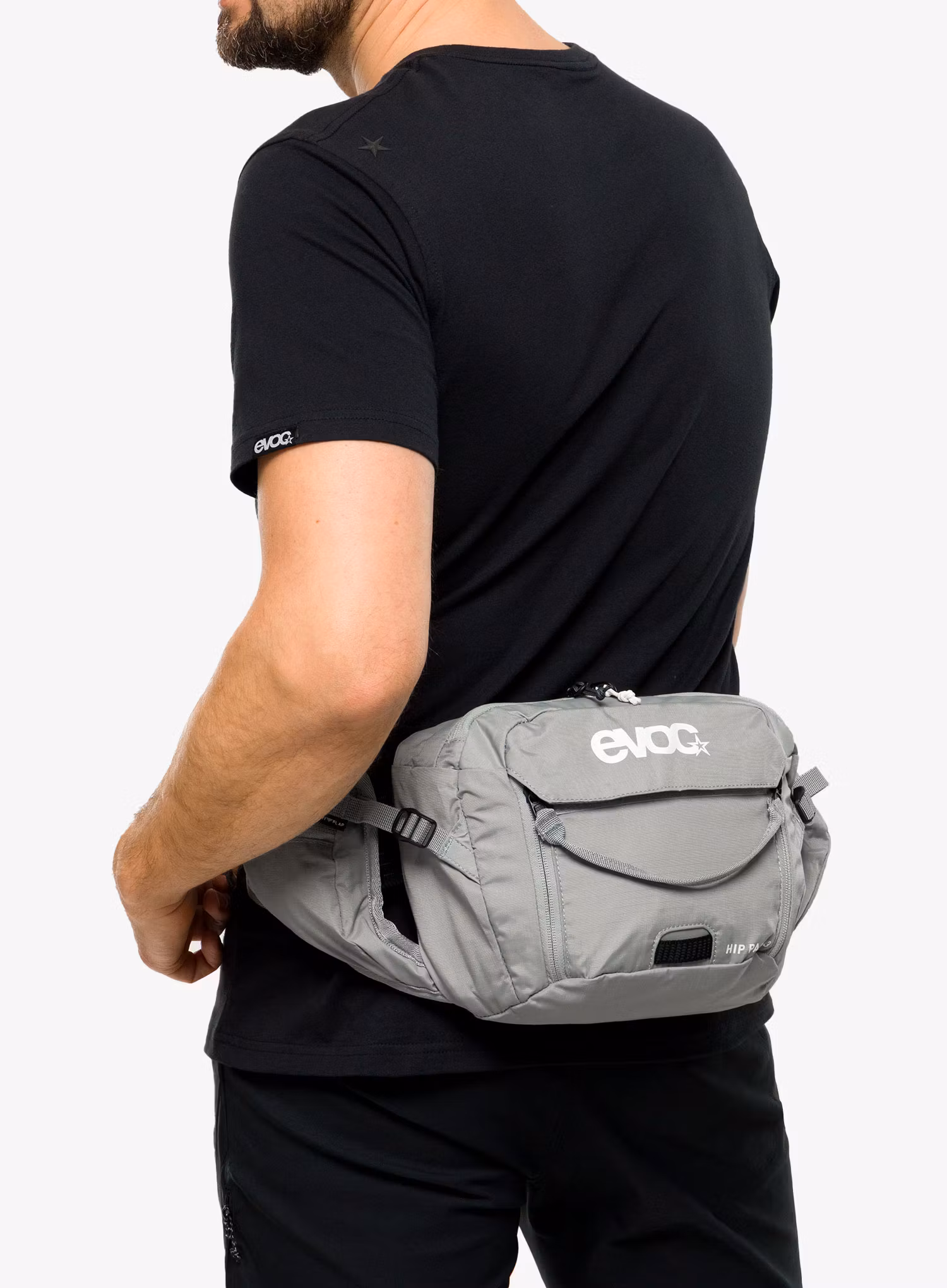 Kolesarska torbica za okoli pasu Evoc Hip Pack 3 - stone