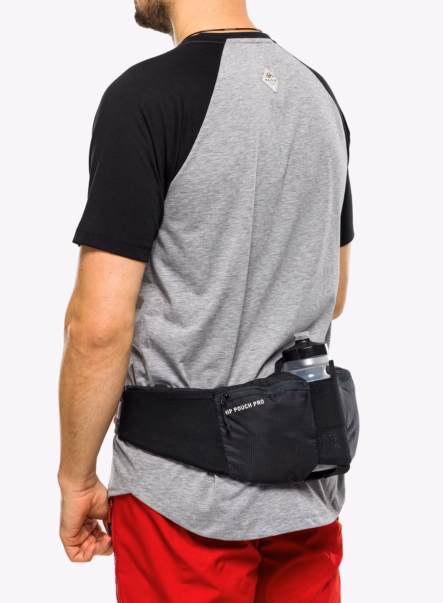 Torbica za okoli pasu Evoc Hip Pouch Pro + Drink Bottle 0,55 - black