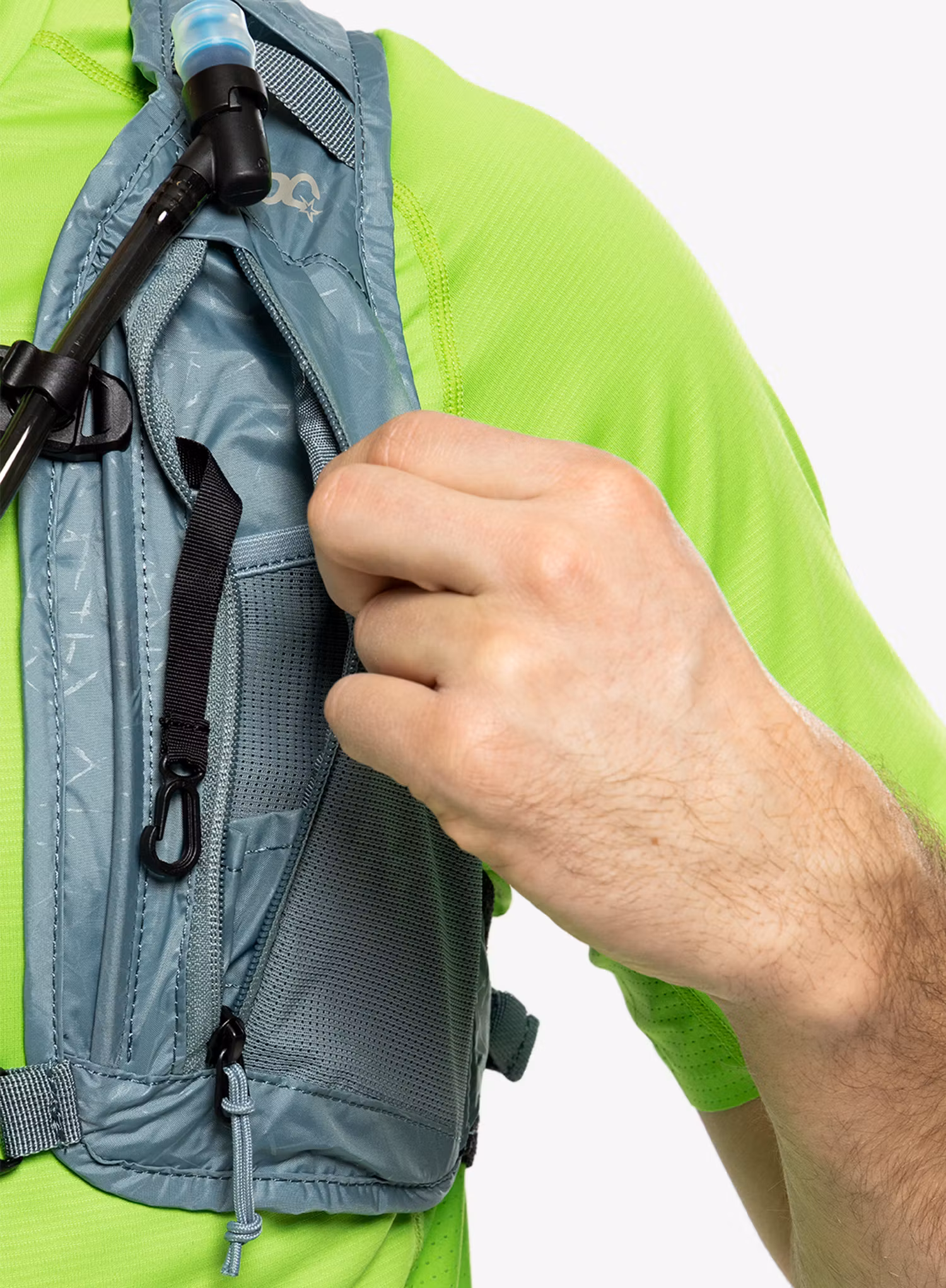 Kolesarski nahrbtnik Evoc Hydro Pro 1,5 + Hydration Bladder 1,5 - steel