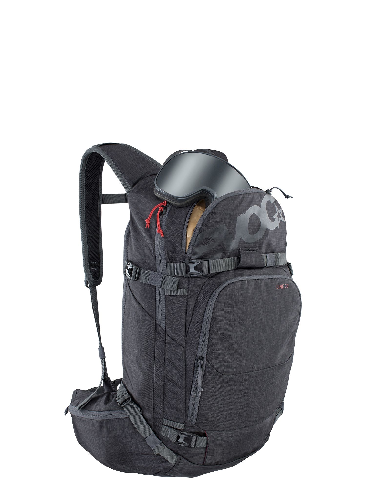 Nahrbtnik za turno smučanje Evoc Line 30 - heather carbon grey