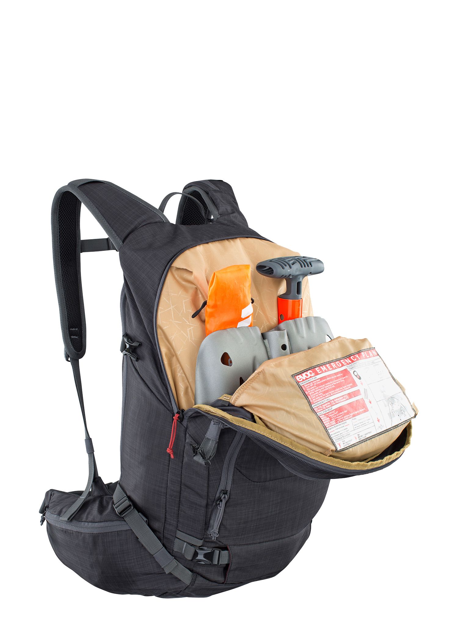 Nahrbtnik za turno smučanje Evoc Line 30 - heather carbon grey