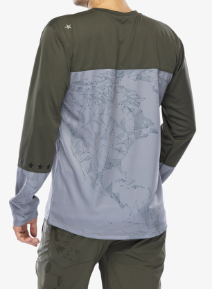 Kolesarska jopa Evoc Long Sleeve Jersey - stone