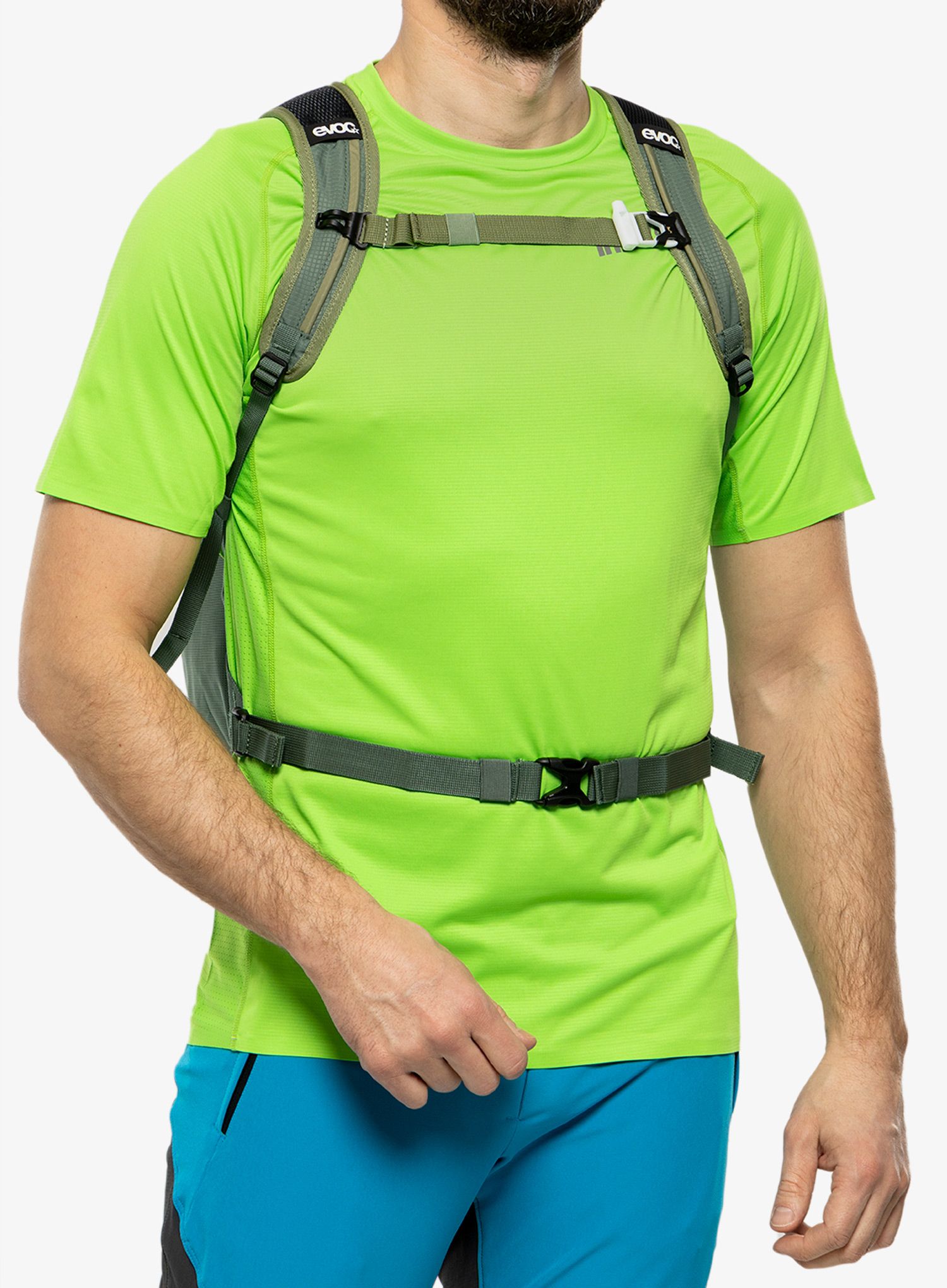 Nahrbtnik za kolesarjenje Evoc Ride 16 - light olive/olive