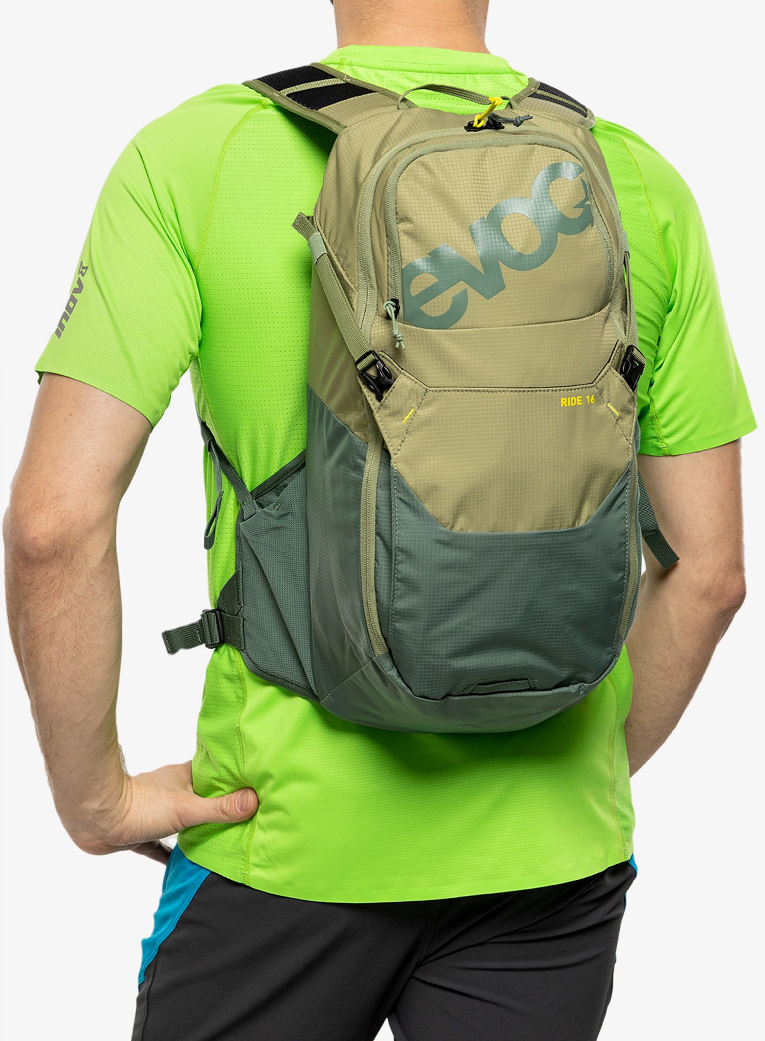 Nahrbtnik za kolesarjenje Evoc Ride 16 - light olive/olive