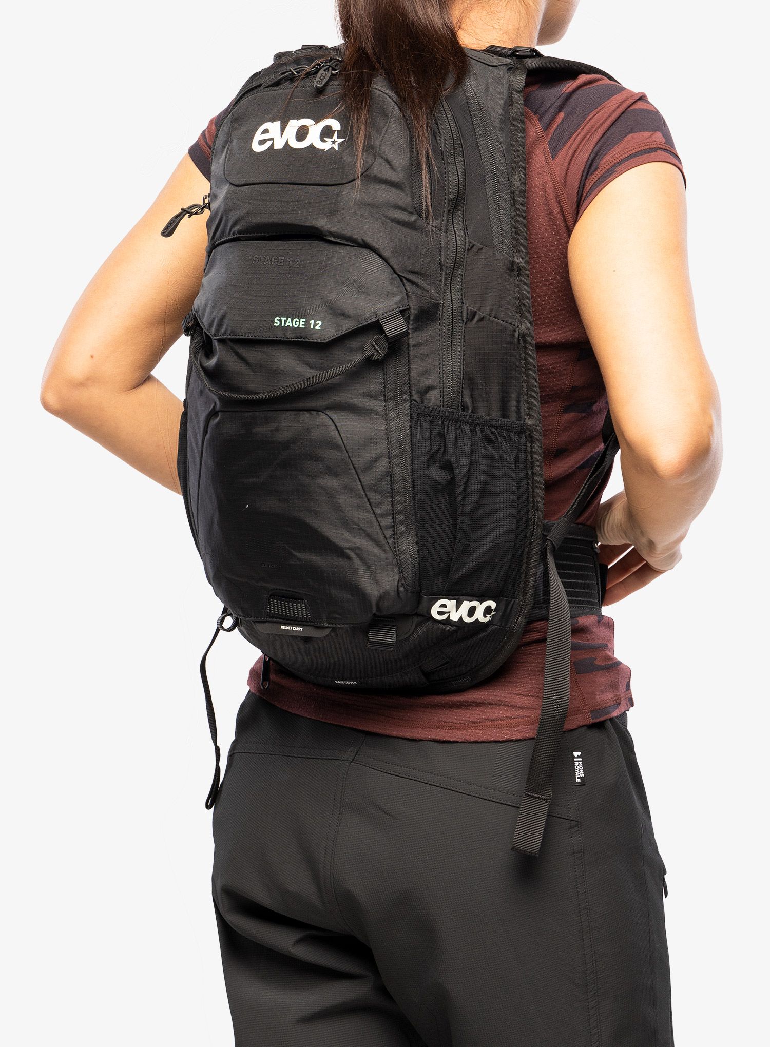 Kolesarski nahrbtnik Evoc Stage 12 - black