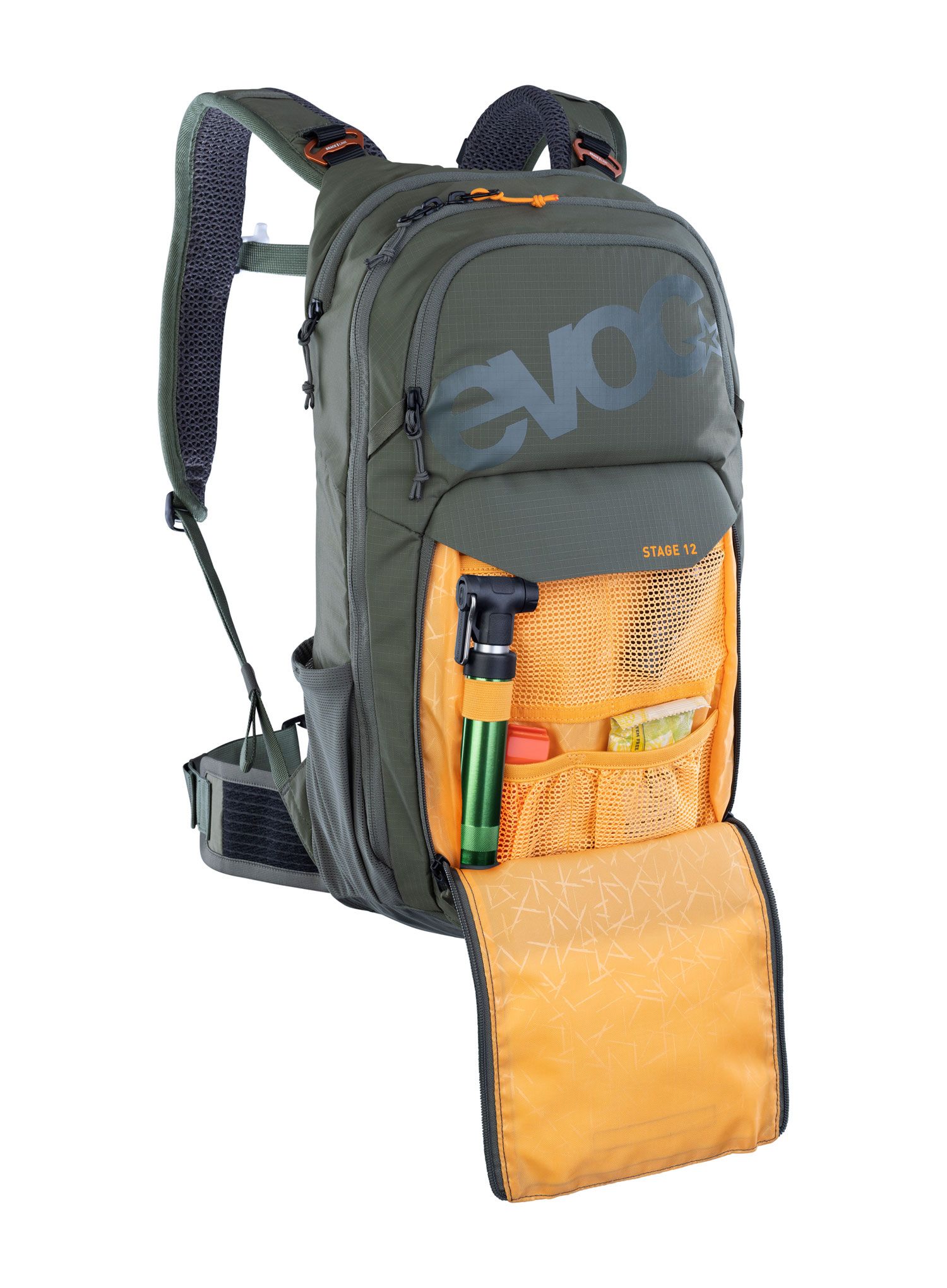 Kolesarski nahrbtnik Evoc Stage 12 - dark olive