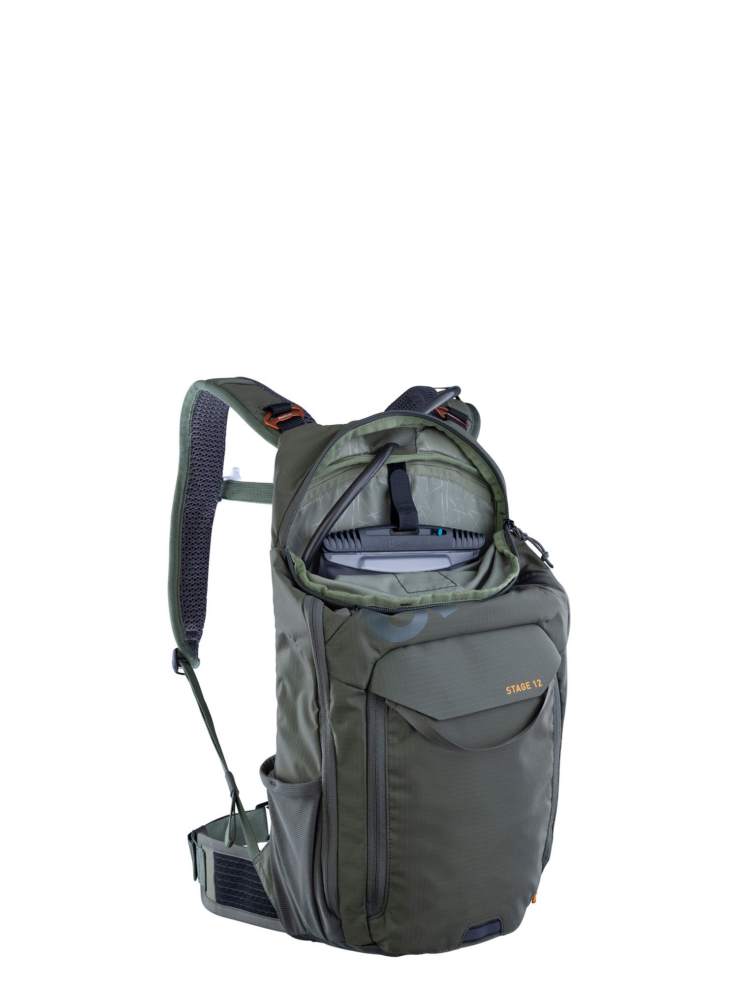 Kolesarski nahrbtnik Evoc Stage 12 - dark olive