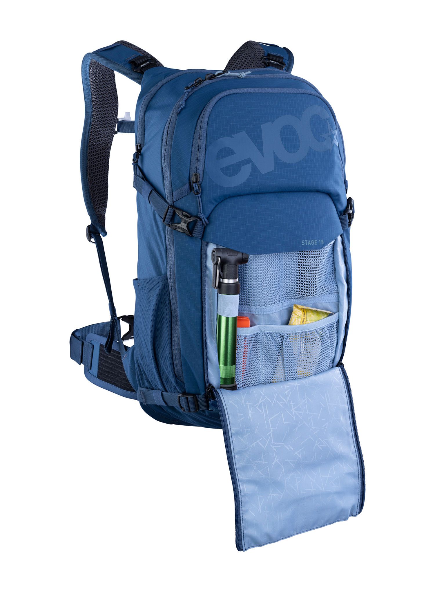 Kolesarski nahrbtnik Evoc Stage 18 - denim