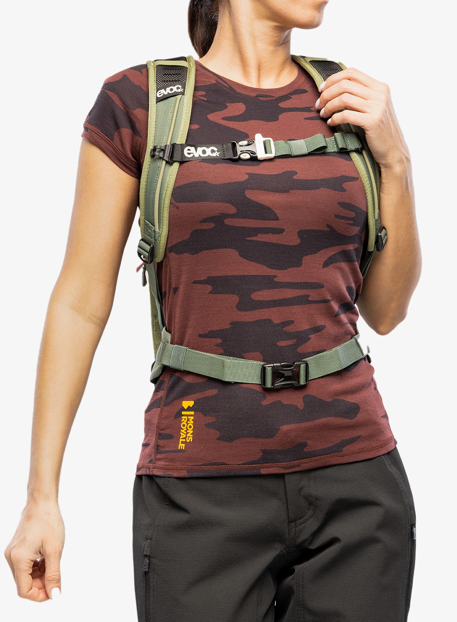 Nahrbtnik za kolesarjenje Evoc Stage 6 - light olive/olive
