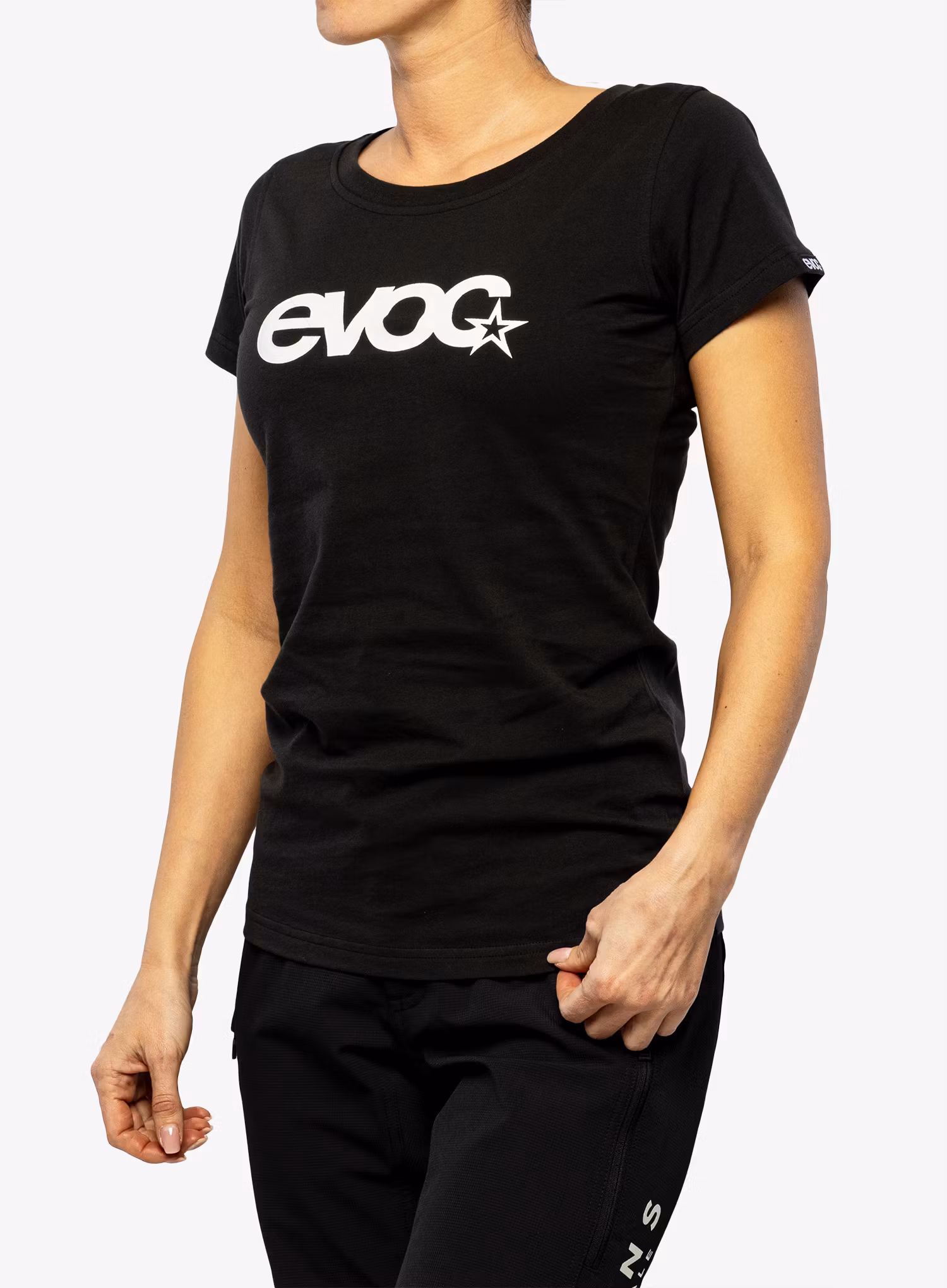 Ženska majica s potiskom Evoc T-Shirt Logo - black
