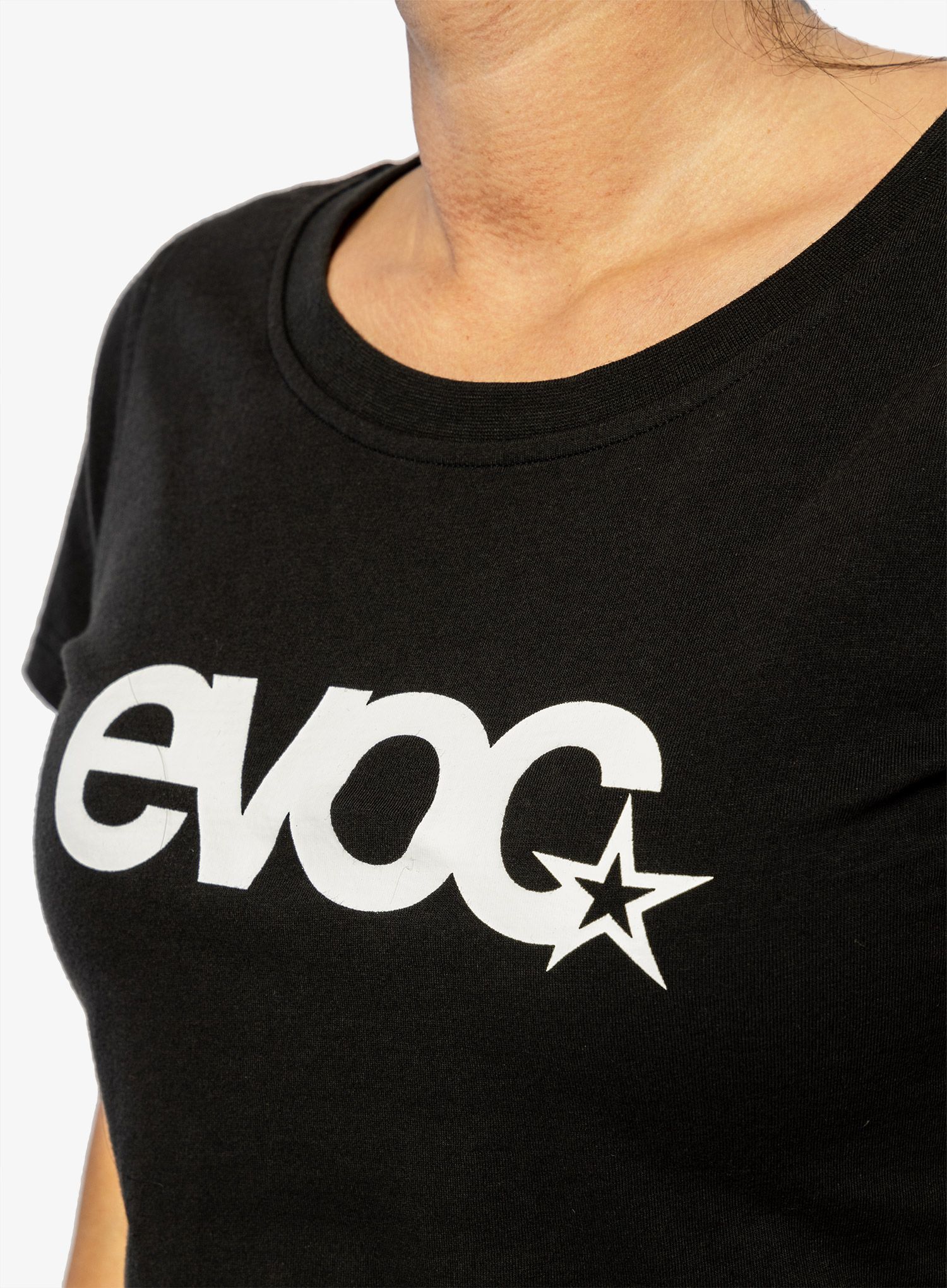 Ženska majica s potiskom Evoc T-Shirt Logo - black