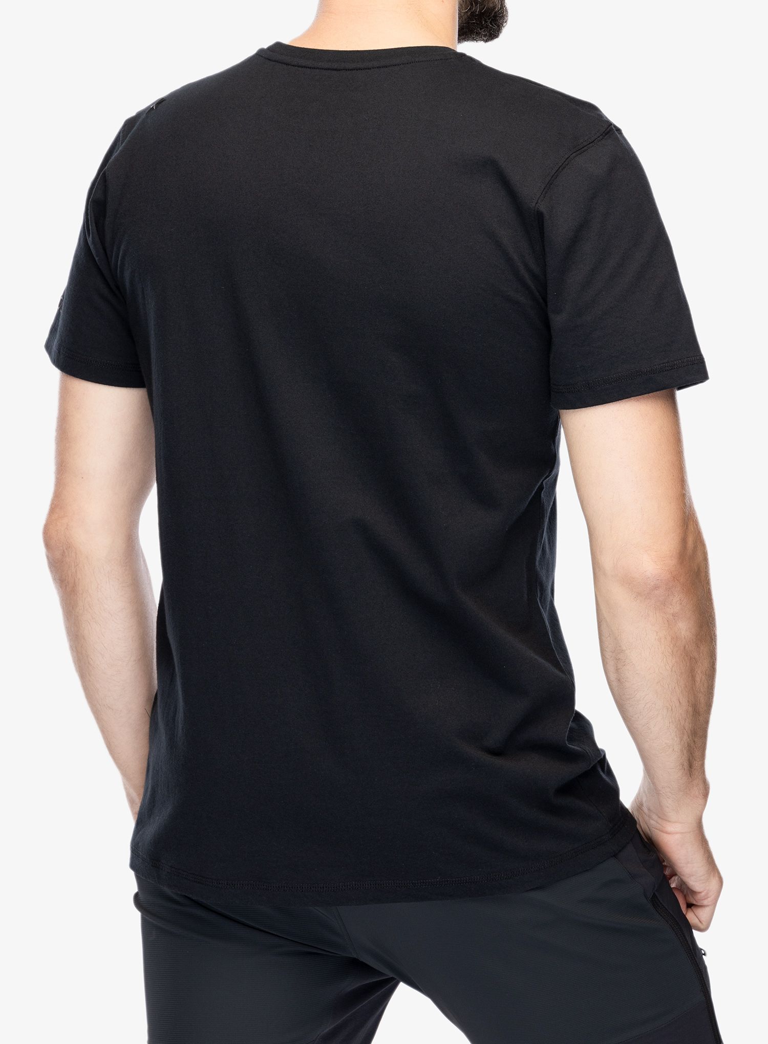 Bombažna majica Evoc T-Shirt Logo - black