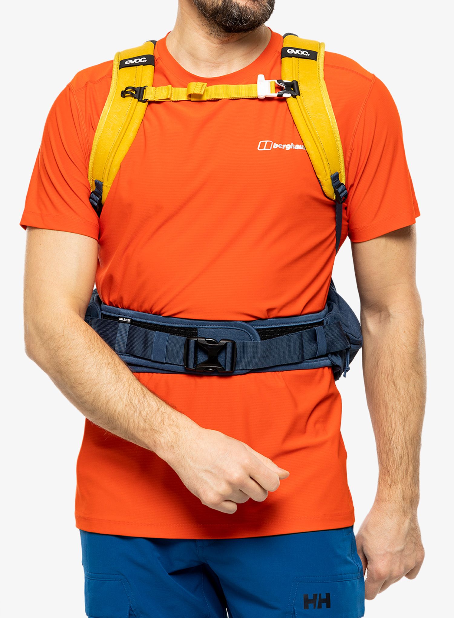 Enduro nahrbtnik Evoc Trail Pro 26 - curry/denim