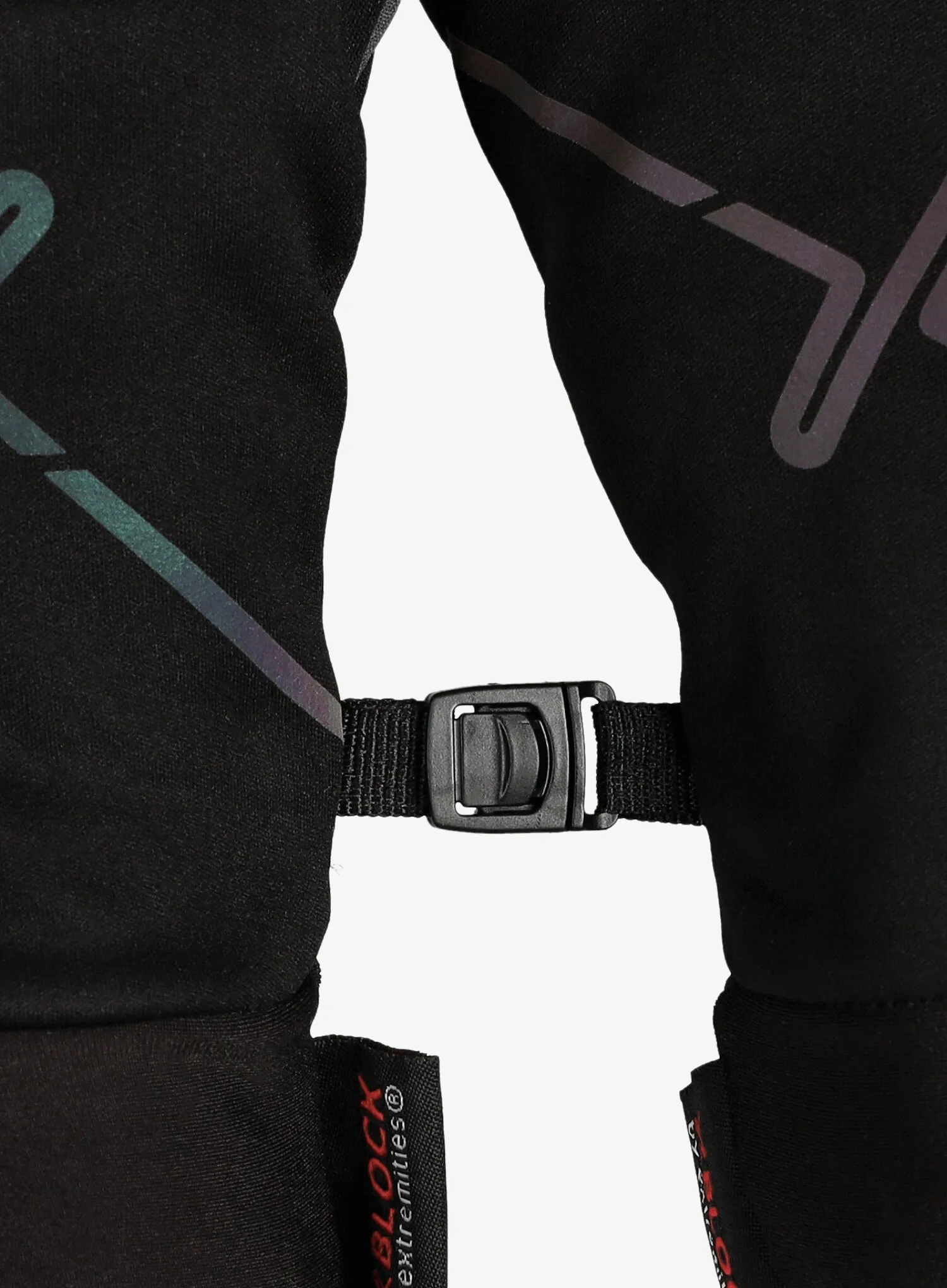 Rokavice Extremities Maze Runner Glove Xglo - black/holographic