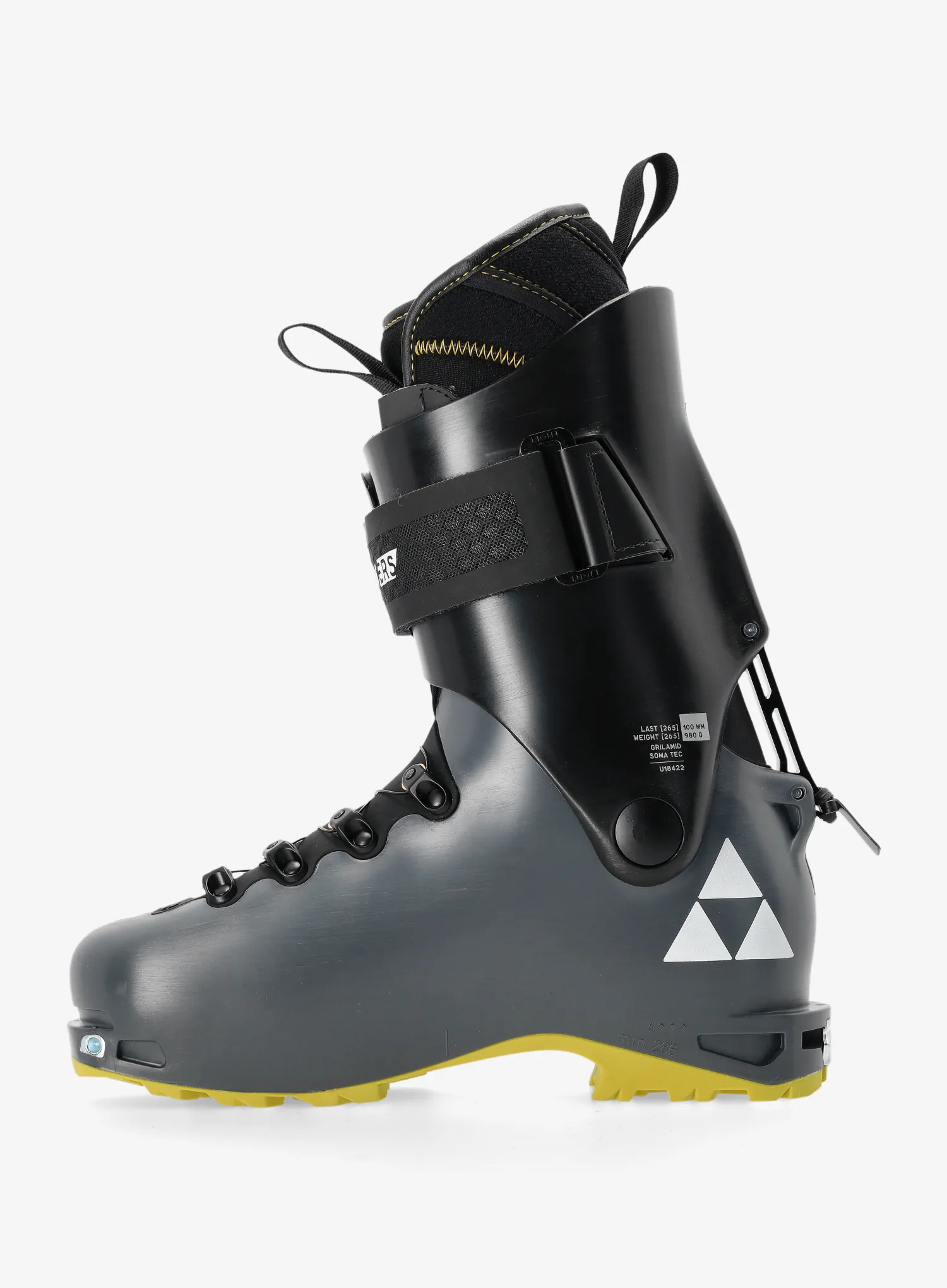 Čevlji za turno smučanje Fischer Travers CS - yellow/grey/black