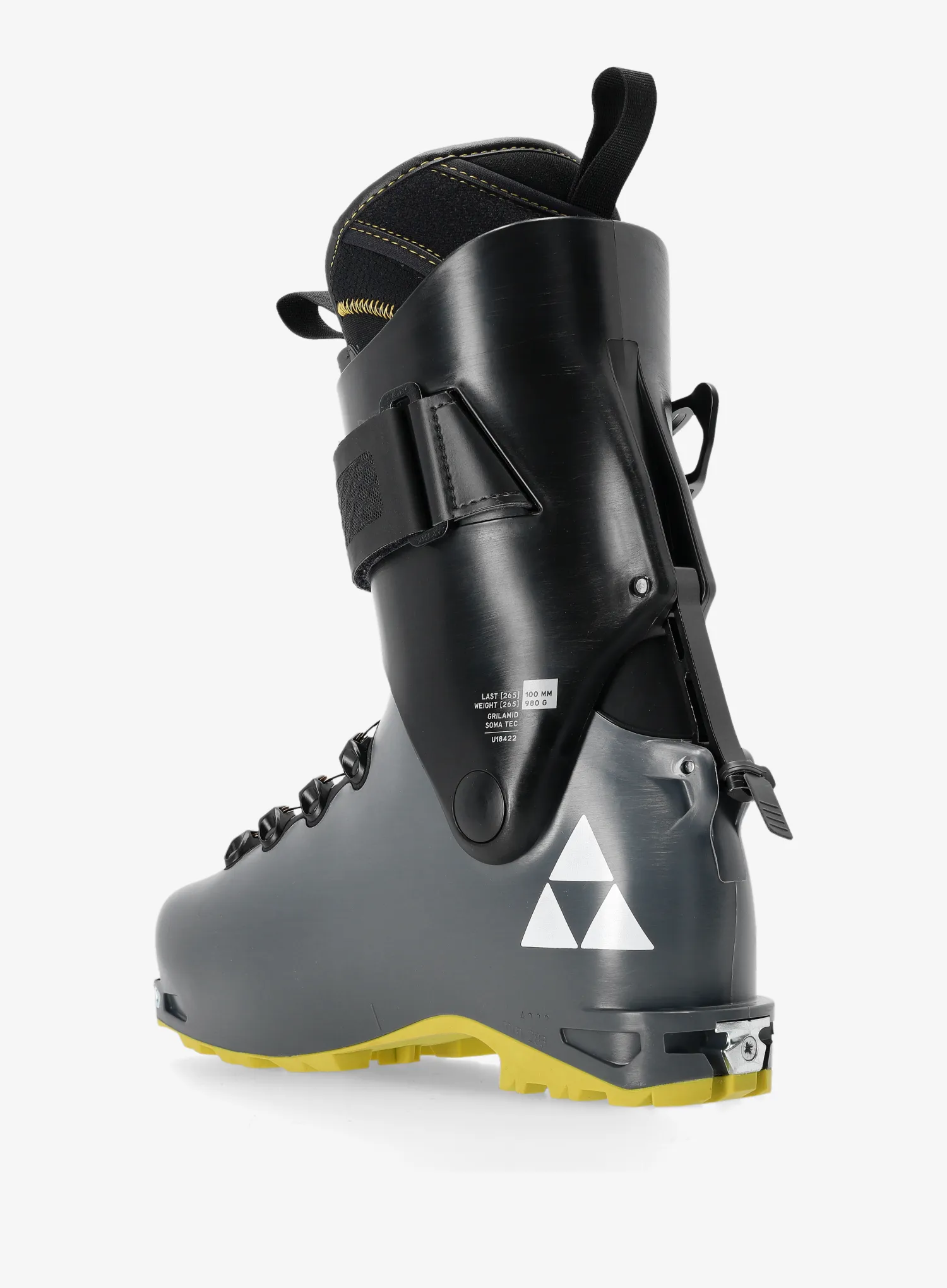 Čevlji za turno smučanje Fischer Travers CS - yellow/grey/black