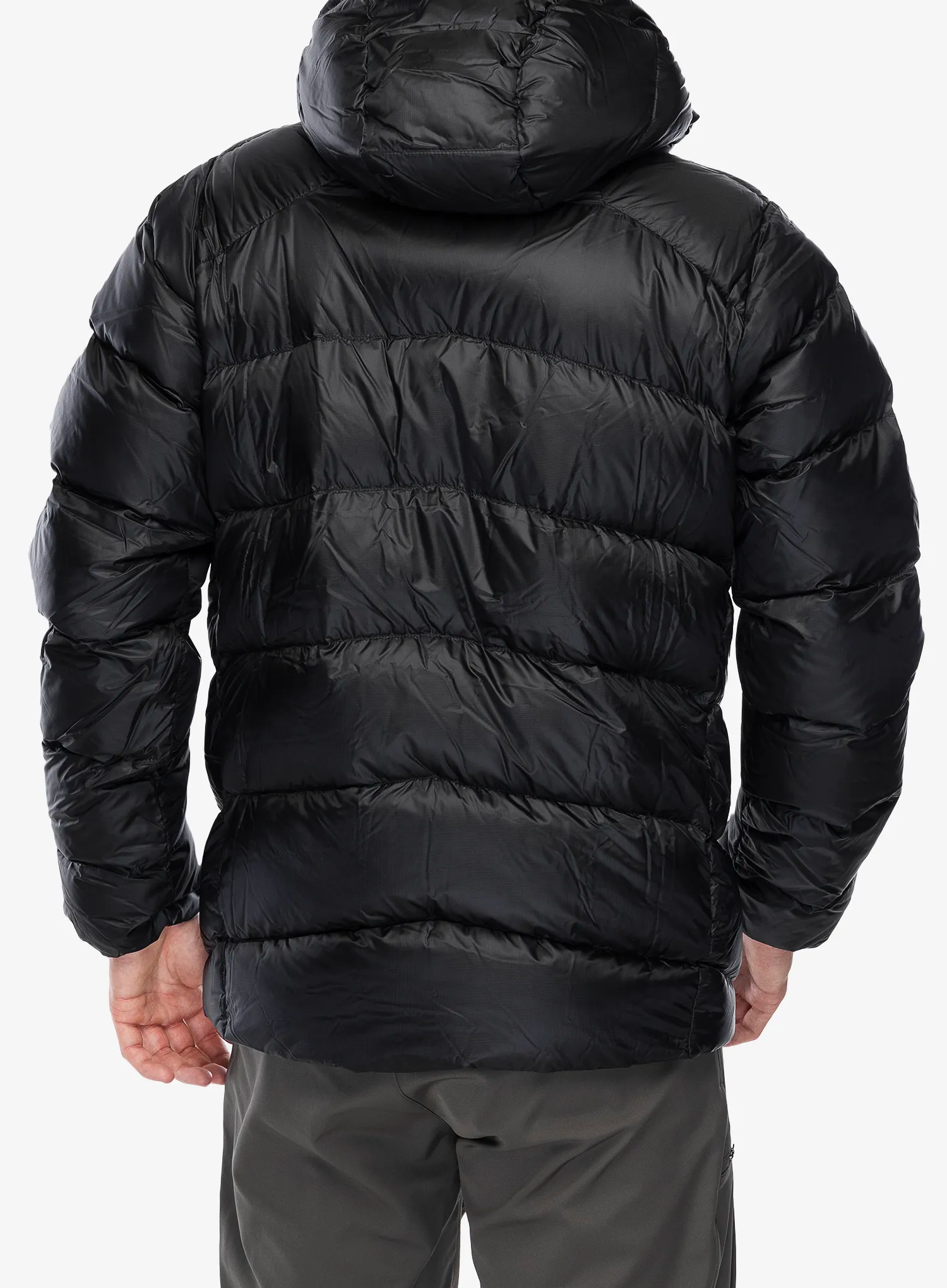 Moška jakna Patagonia Fitz Roy Down Hoody - black