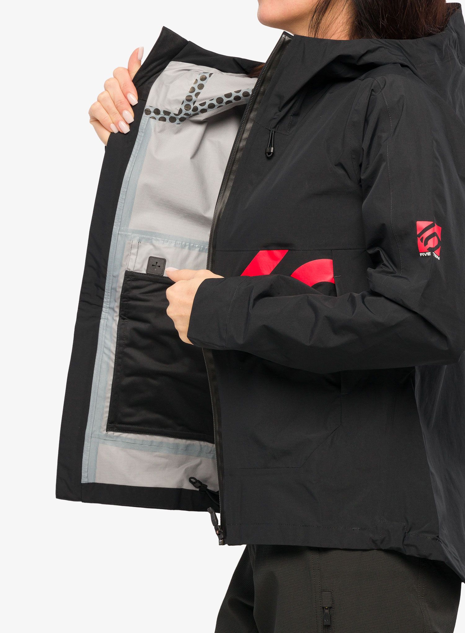 Ženska kolesarska jakna Five Ten Bike All-Mountain Rain Jacket - black