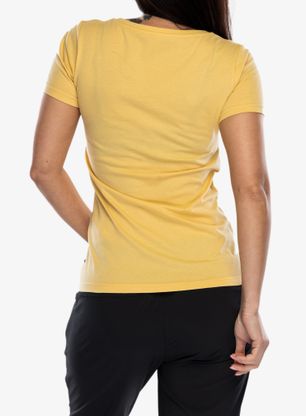 Ženska majica Fjallraven 1960 Logo T-shirt - mais yellow