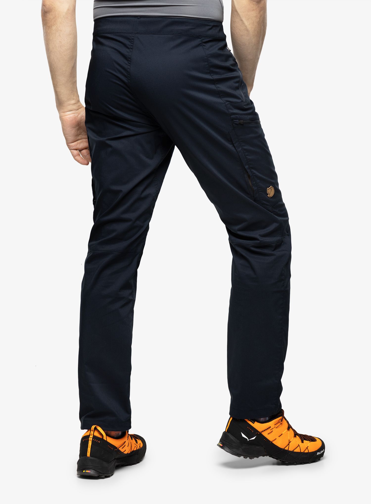 Pohodniške hlače Fjallraven Abisko Hike Trousers - dark navy