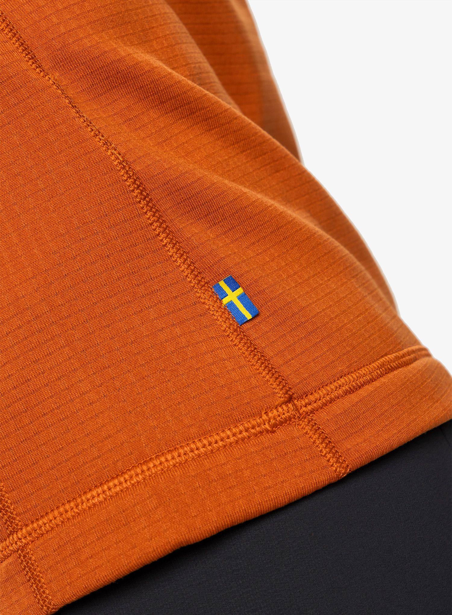 Ženski flis Fjallraven Abisko Lite Fleece Half Zip - terracotta brown