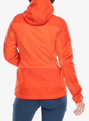 Ženska jakna Fjallraven Abisko Lite Trekking Jacket - flame orange
