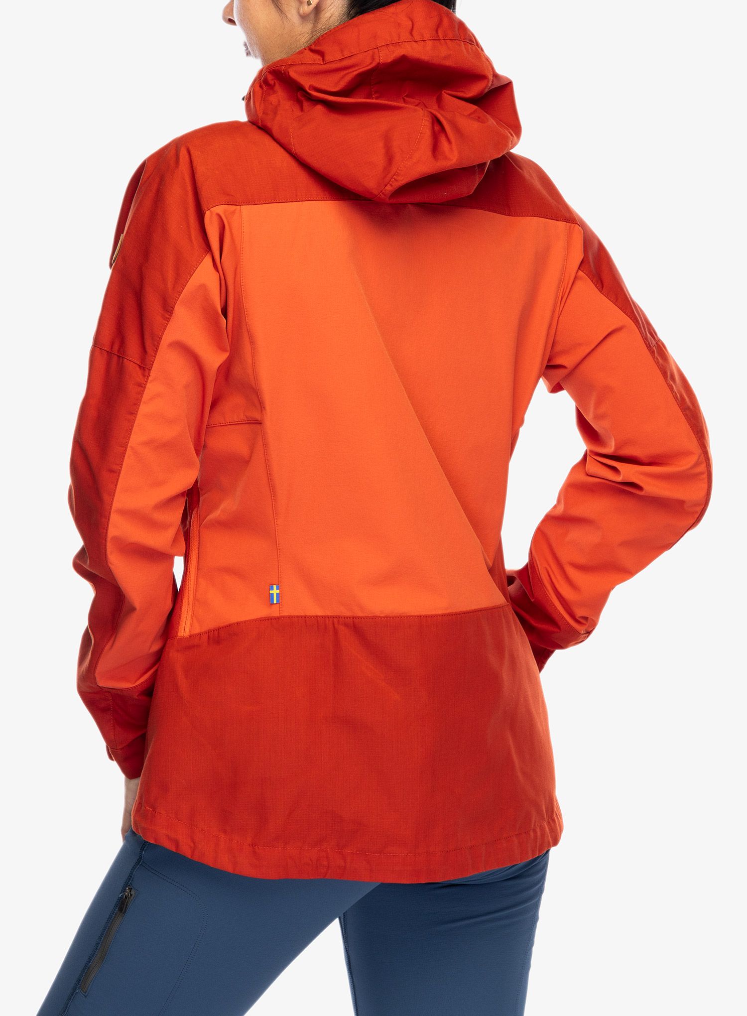 Ženska jakna Fjallraven Abisko Lite Trekking Jacket - cabin red/rowan red