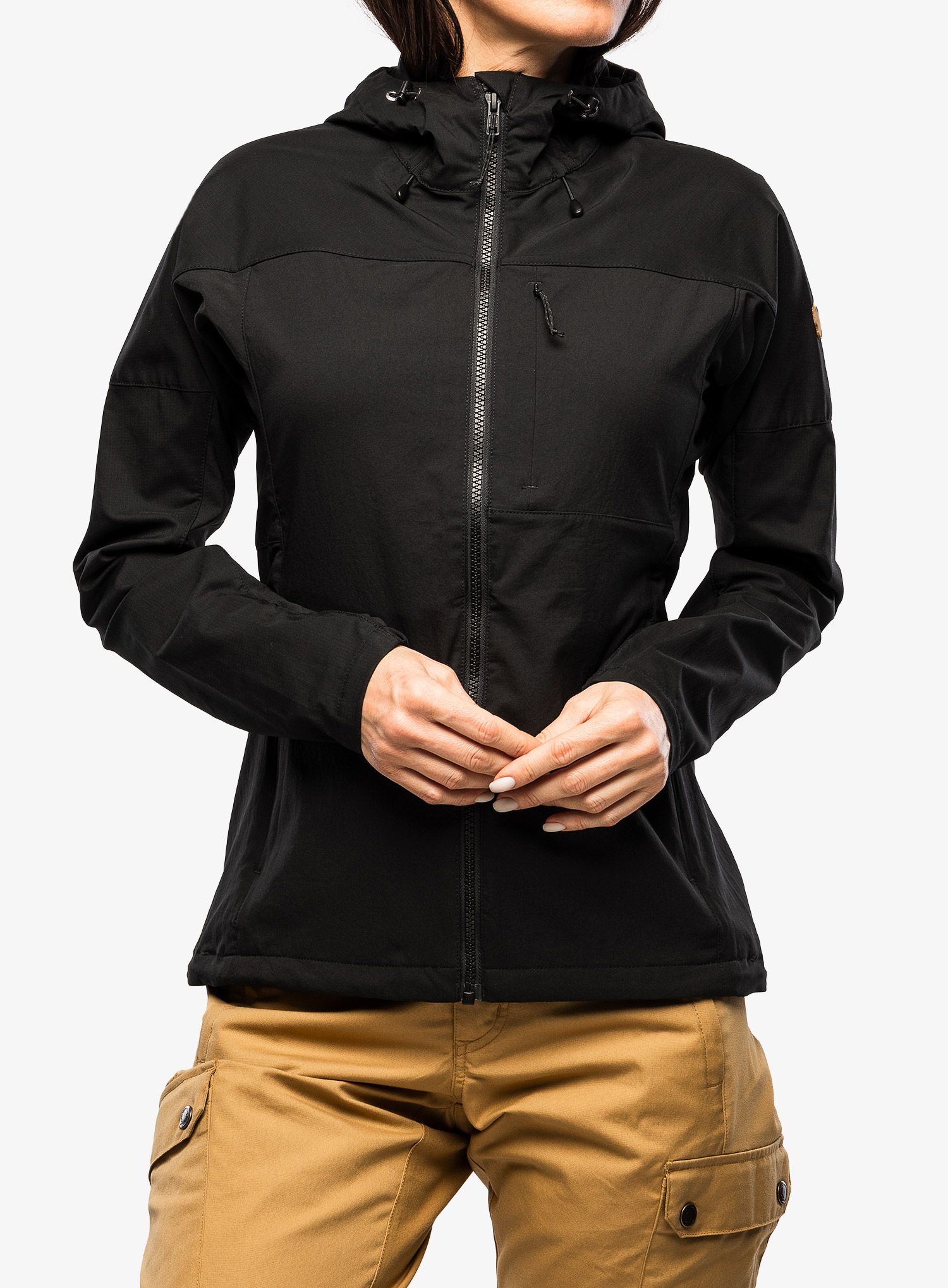 Ženska jakna Fjallraven Abisko Midsummer Jacket - black