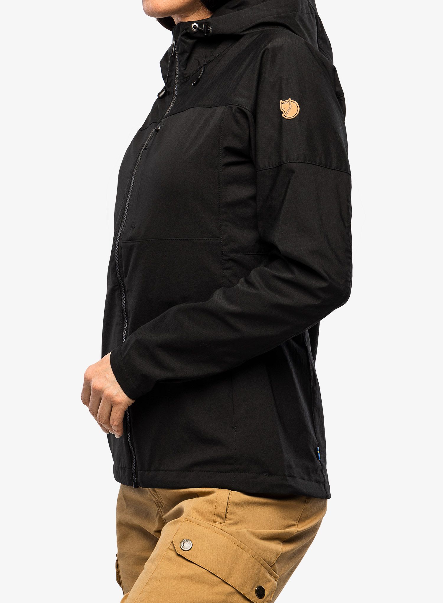 Ženska jakna Fjallraven Abisko Midsummer Jacket - black