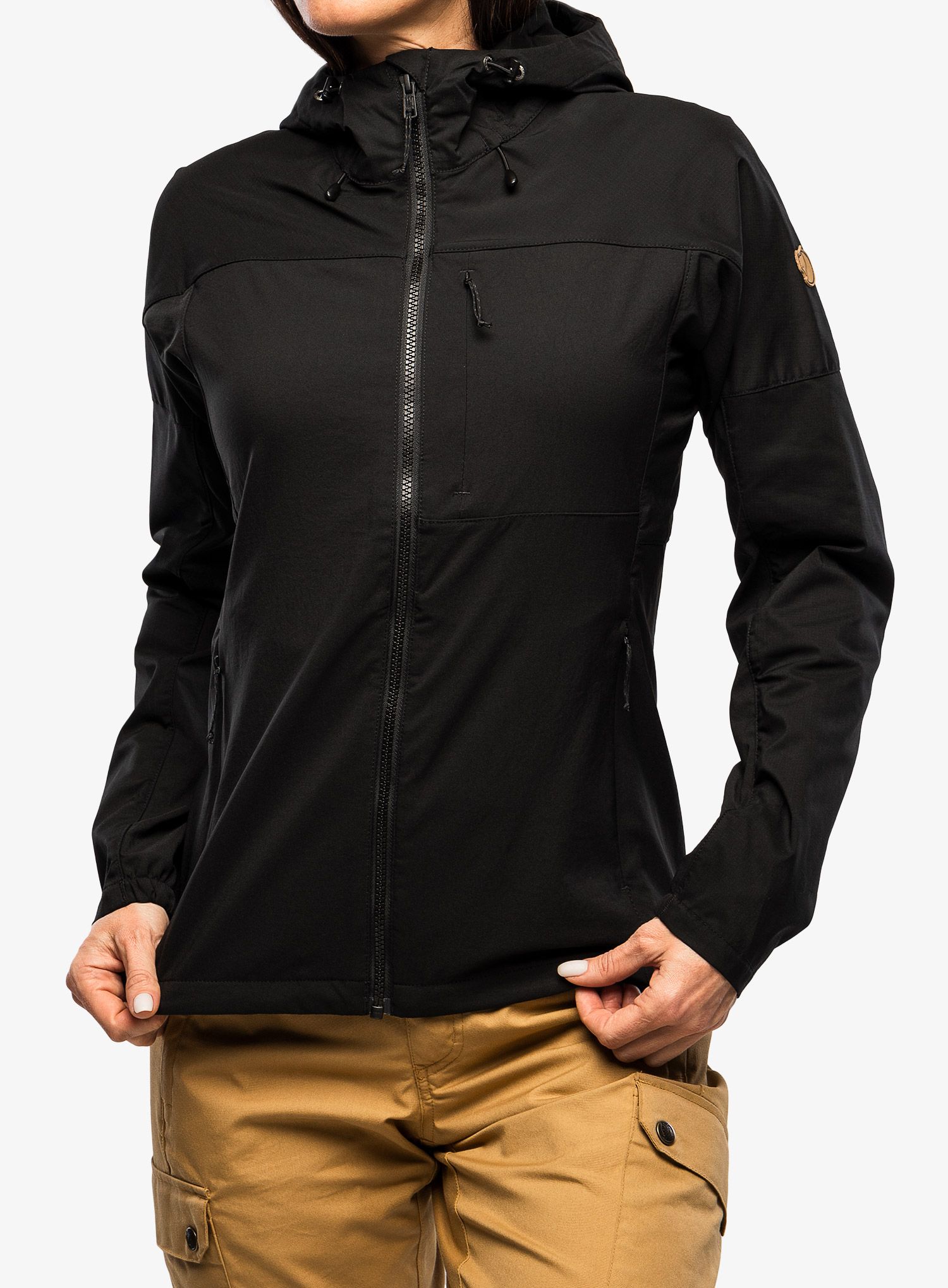 Ženska jakna Fjallraven Abisko Midsummer Jacket - black