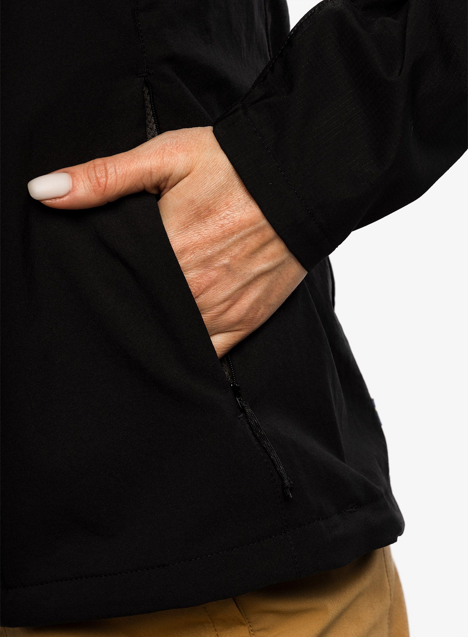 Ženska jakna Fjallraven Abisko Midsummer Jacket - black