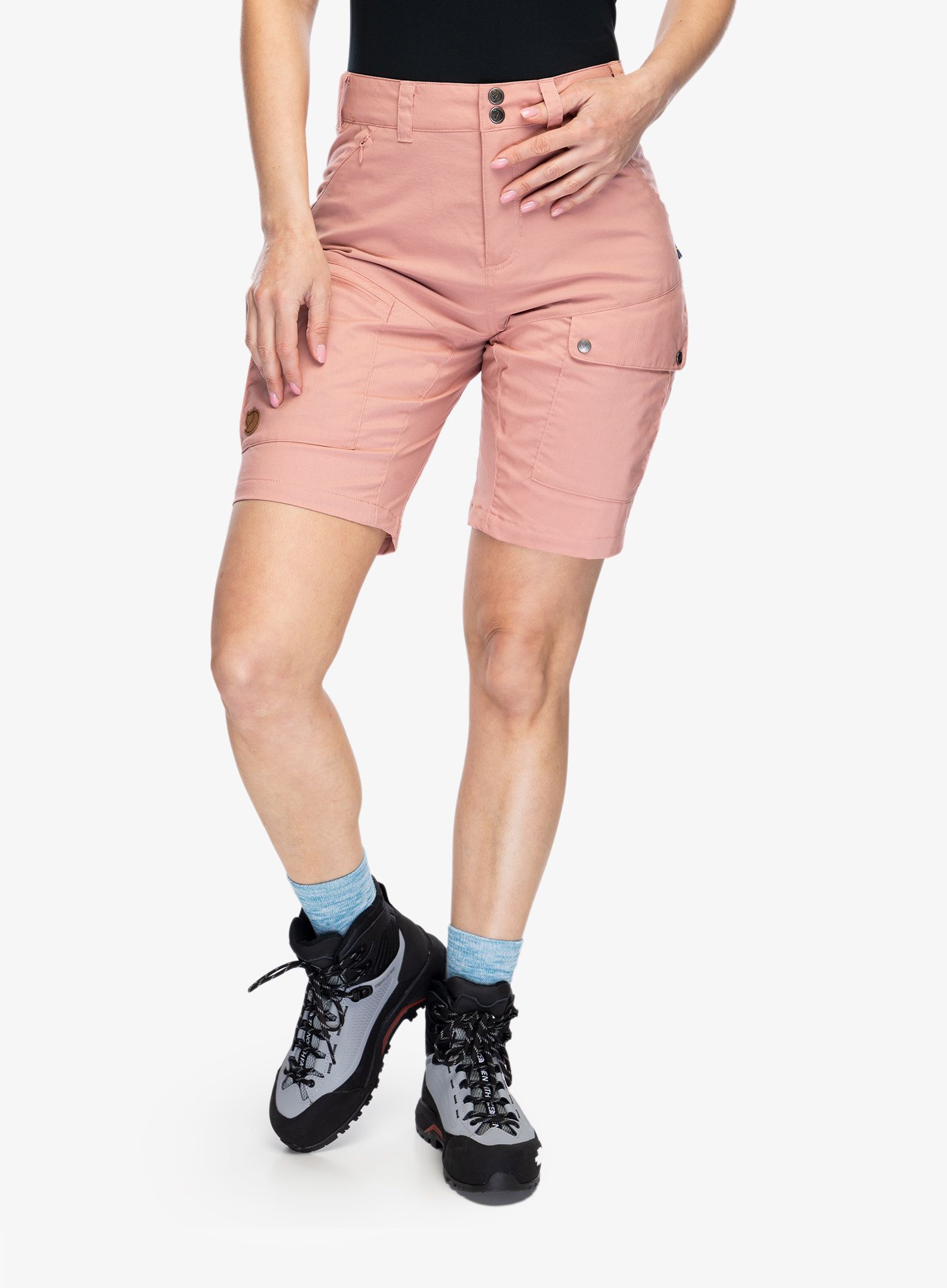 Ženske kratke hlače Fjallraven Abisko Midsummer Shorts - dusty rose