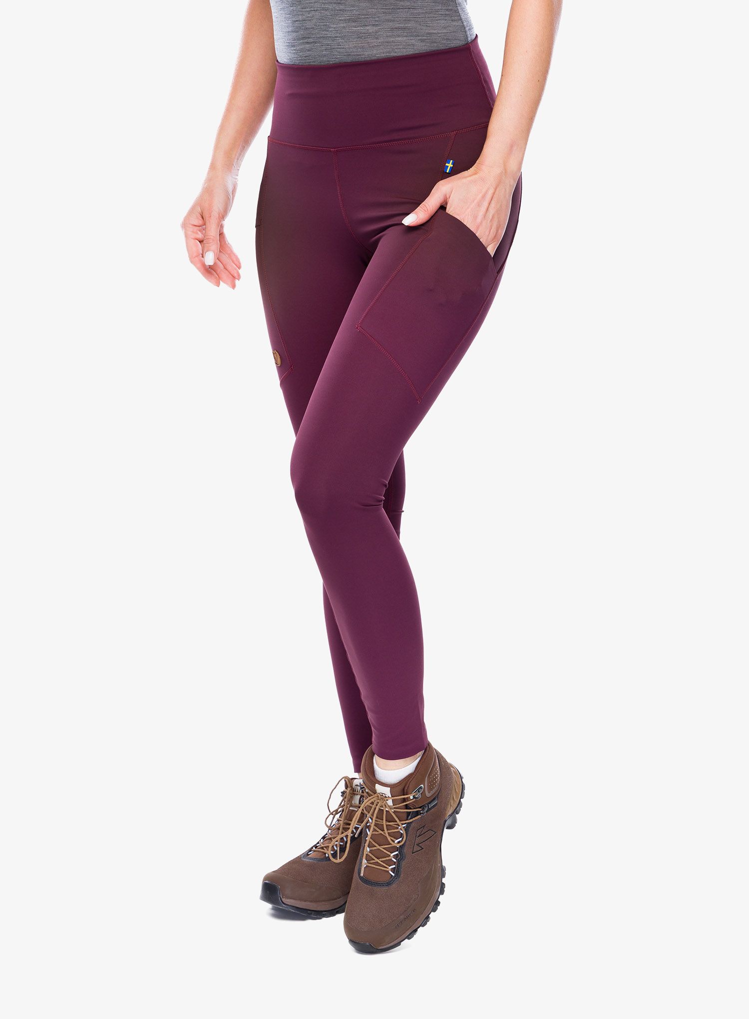 Ženske pajkice Fjallraven Abisko Tights - port