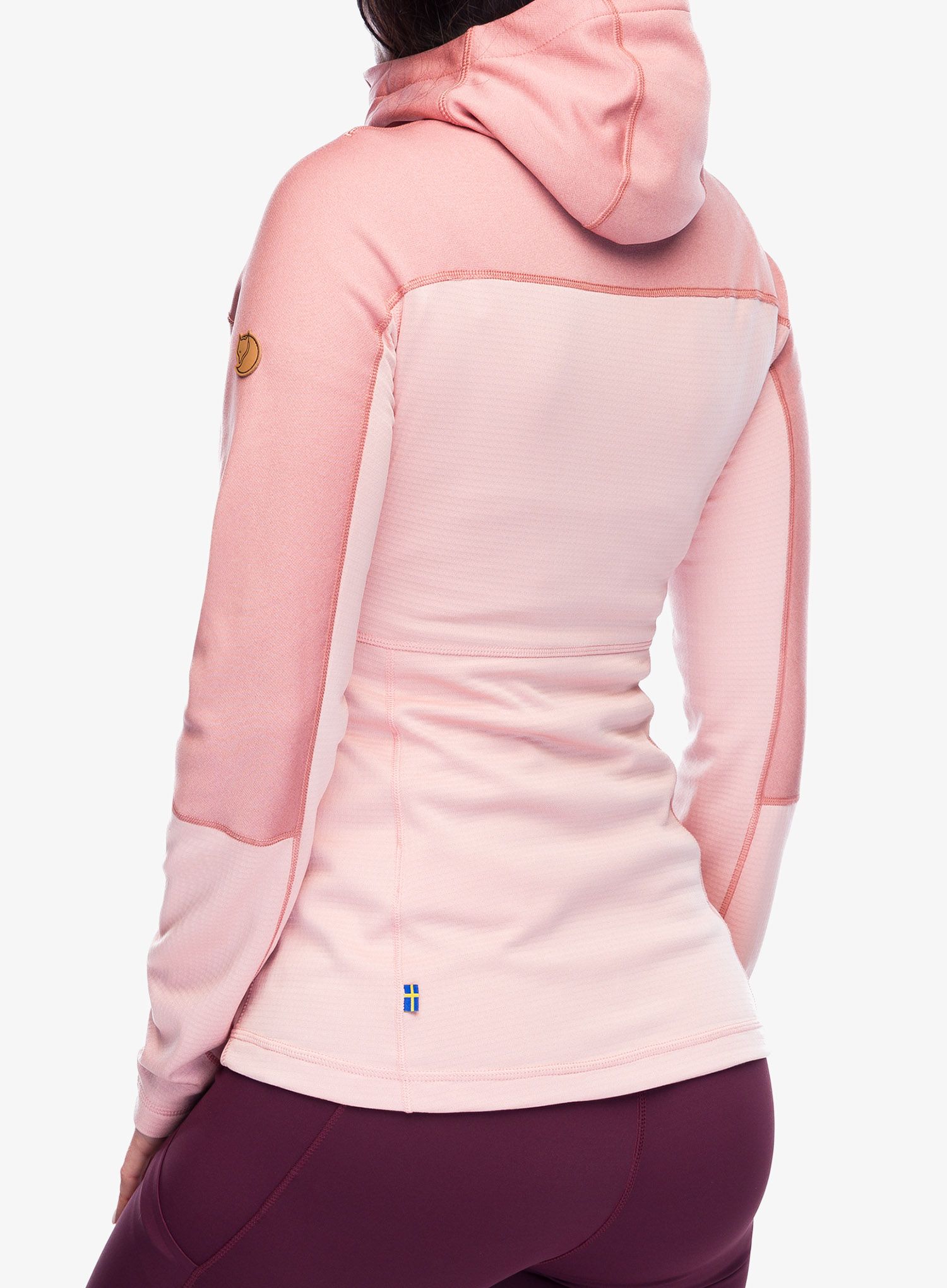 Ženska jopica Fjallraven Abisko Trail Fleece - chalk rose/dusty rose