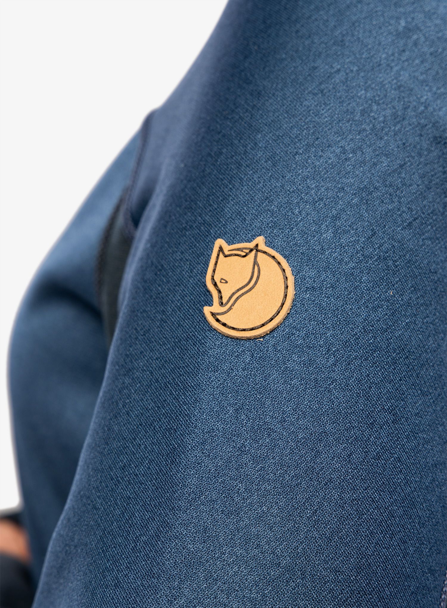 Ženska jopica Fjallraven Abisko Trail Fleece - dark navy/indigo blue