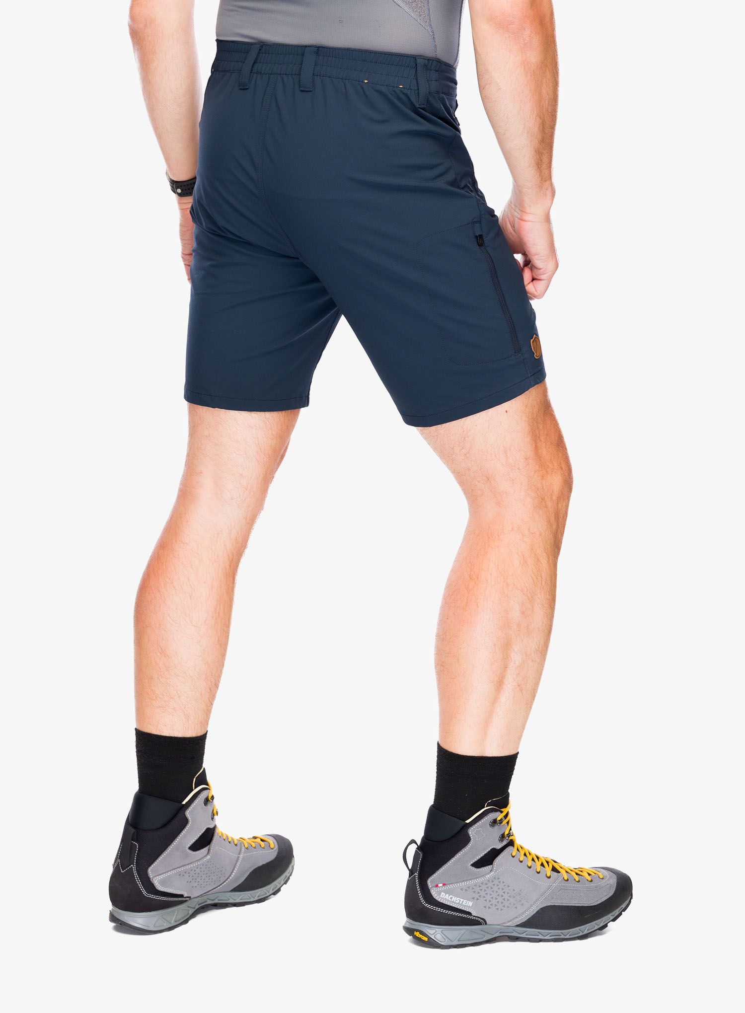 Pohodniške kratke hlače Fjallraven Abisko Trail Stretch Shorts - navy