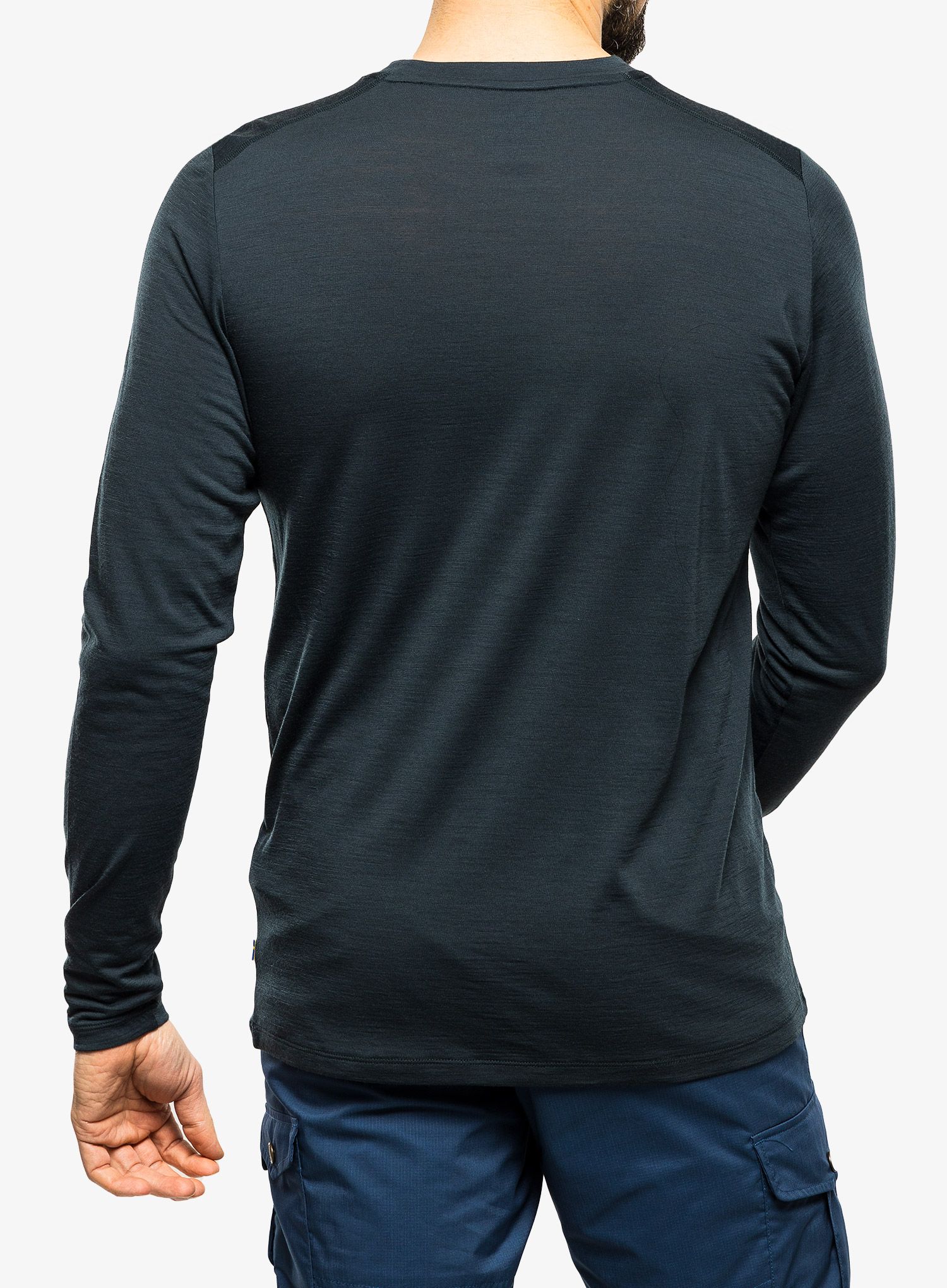 Jopica Fjallraven Abisko Wool LS - dark navy