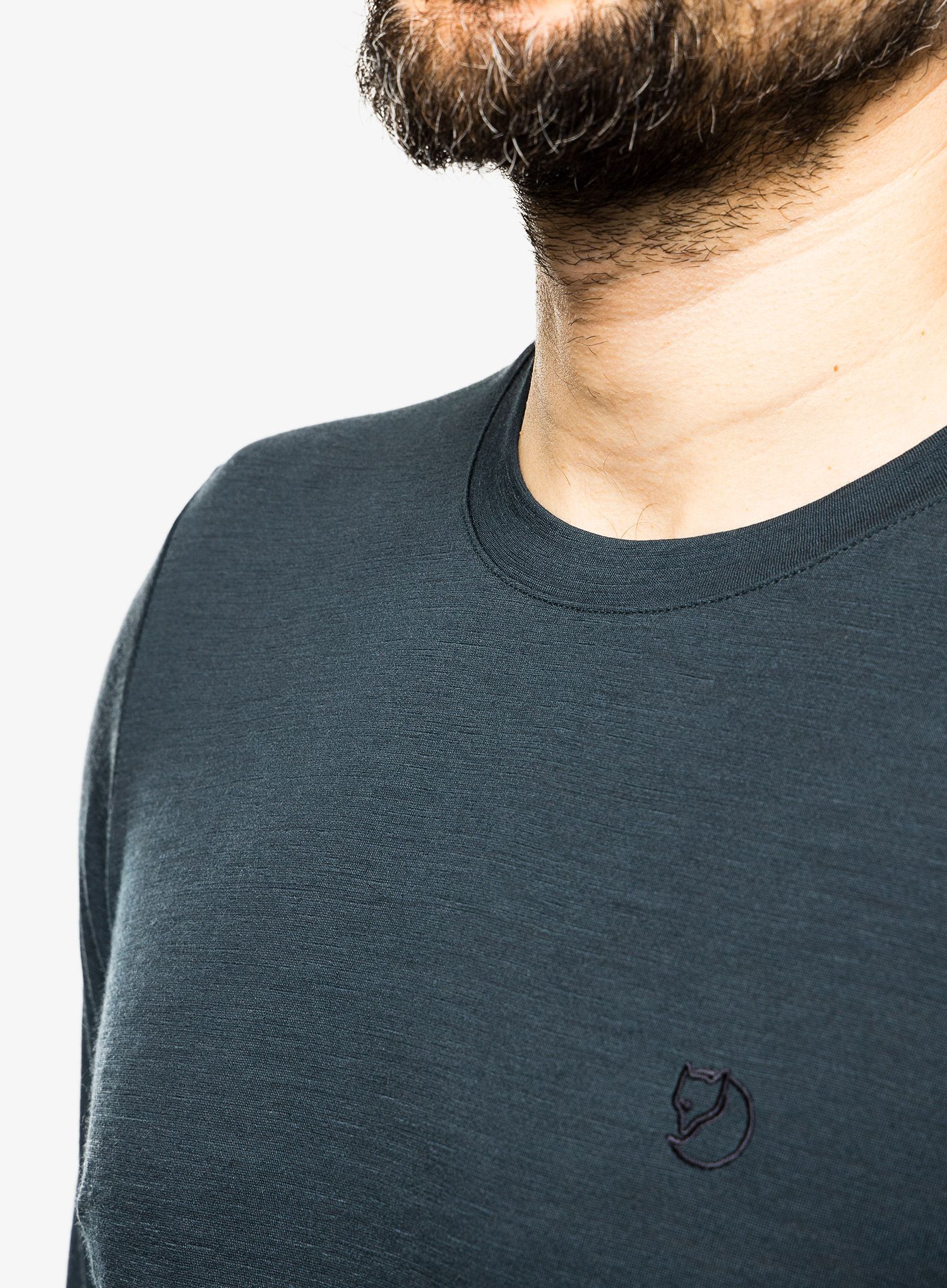 Jopica Fjallraven Abisko Wool LS - dark navy