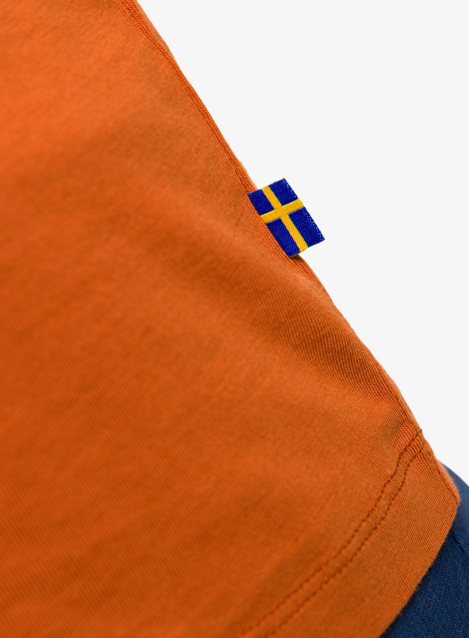Bombažna majica Fjallraven Arctic Fox T-shirt - terracotta brown